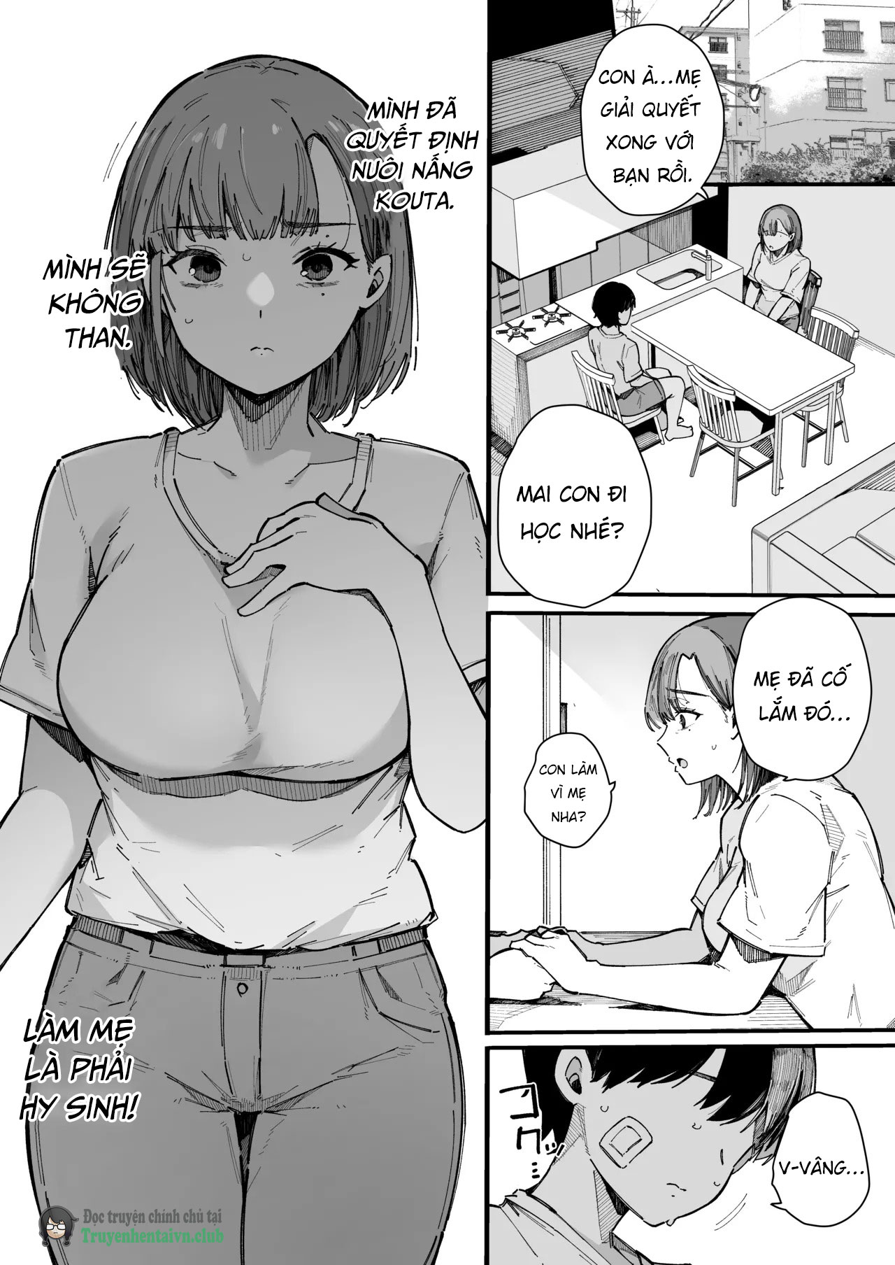 HentaiVN.net - Ảnh 37 - Hahaoya de Irarenaku Natta Watashi - Chap 1