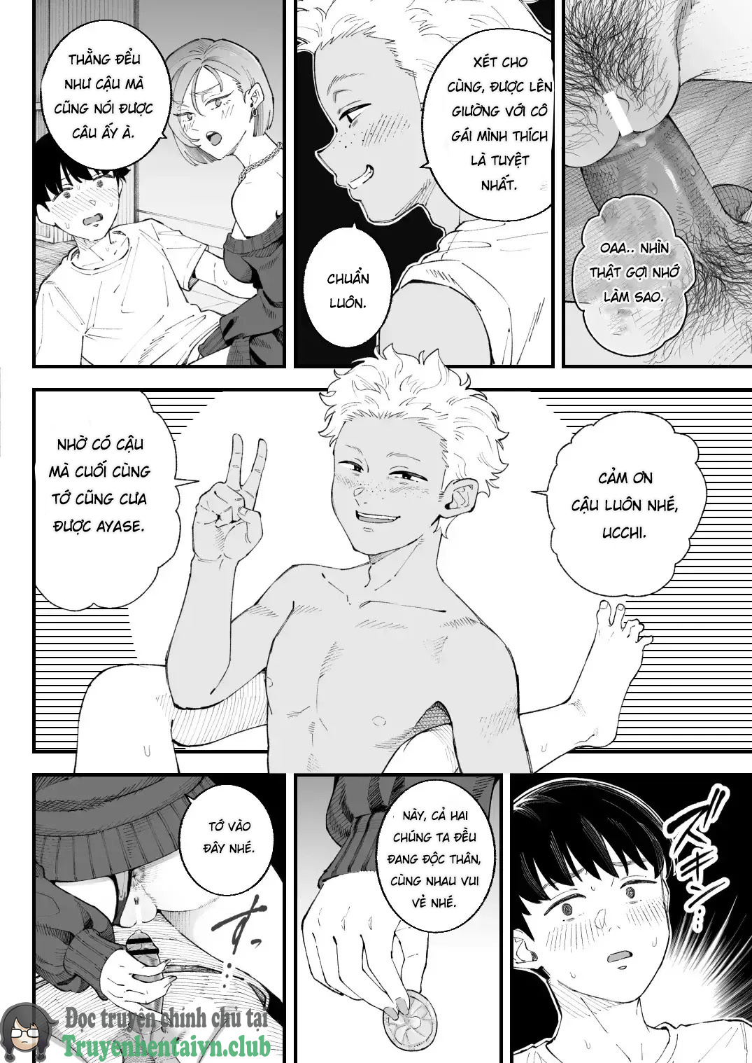 HentaiVN.net - Ảnh 61 - Boku to Aitsu to Ano Ko to KanojoMe, Him, the Girl and Her - Chap 1