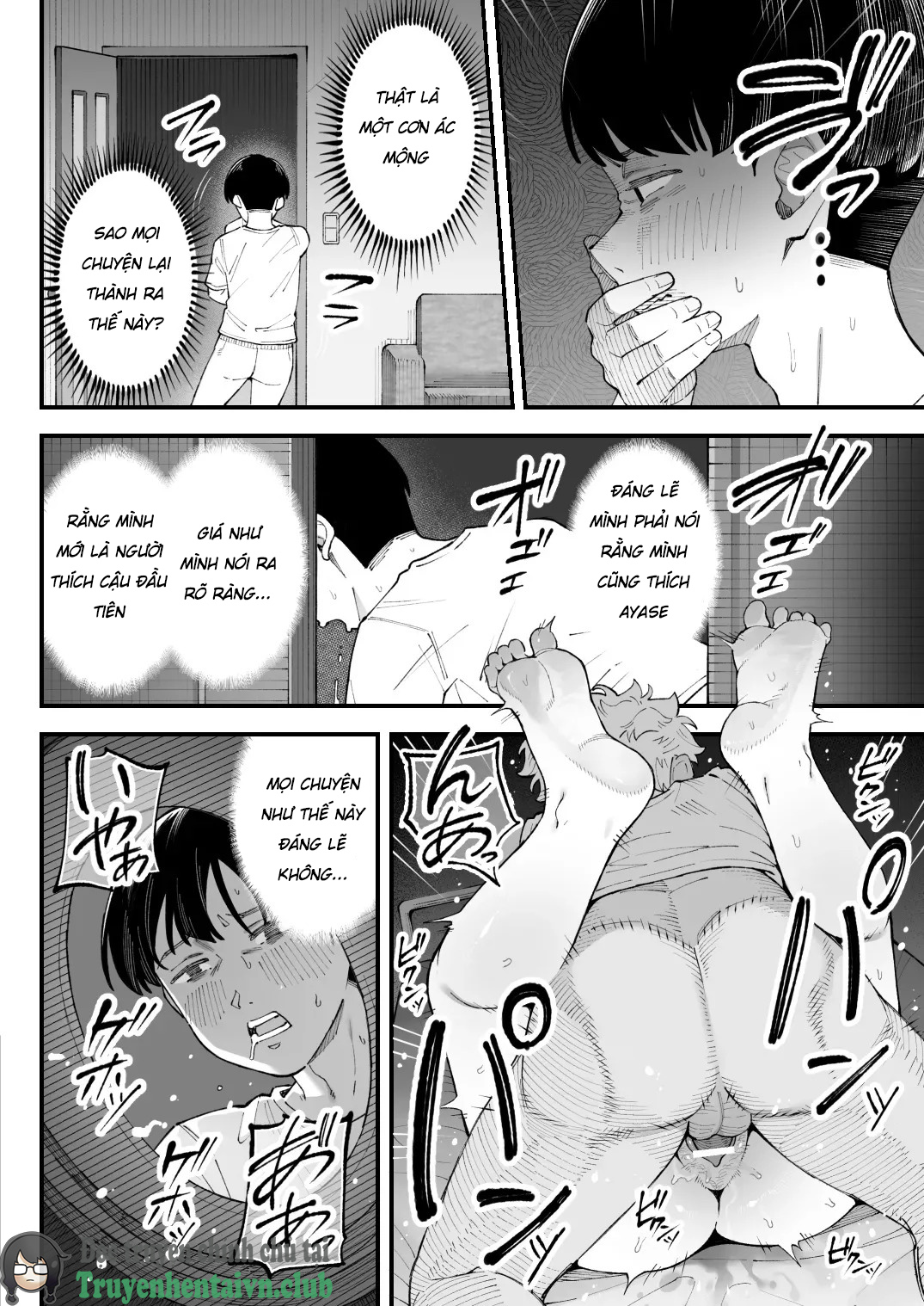 HentaiVN.net - Ảnh 67 - Boku to Aitsu to Ano Ko to KanojoMe, Him, the Girl and Her - Chap 1