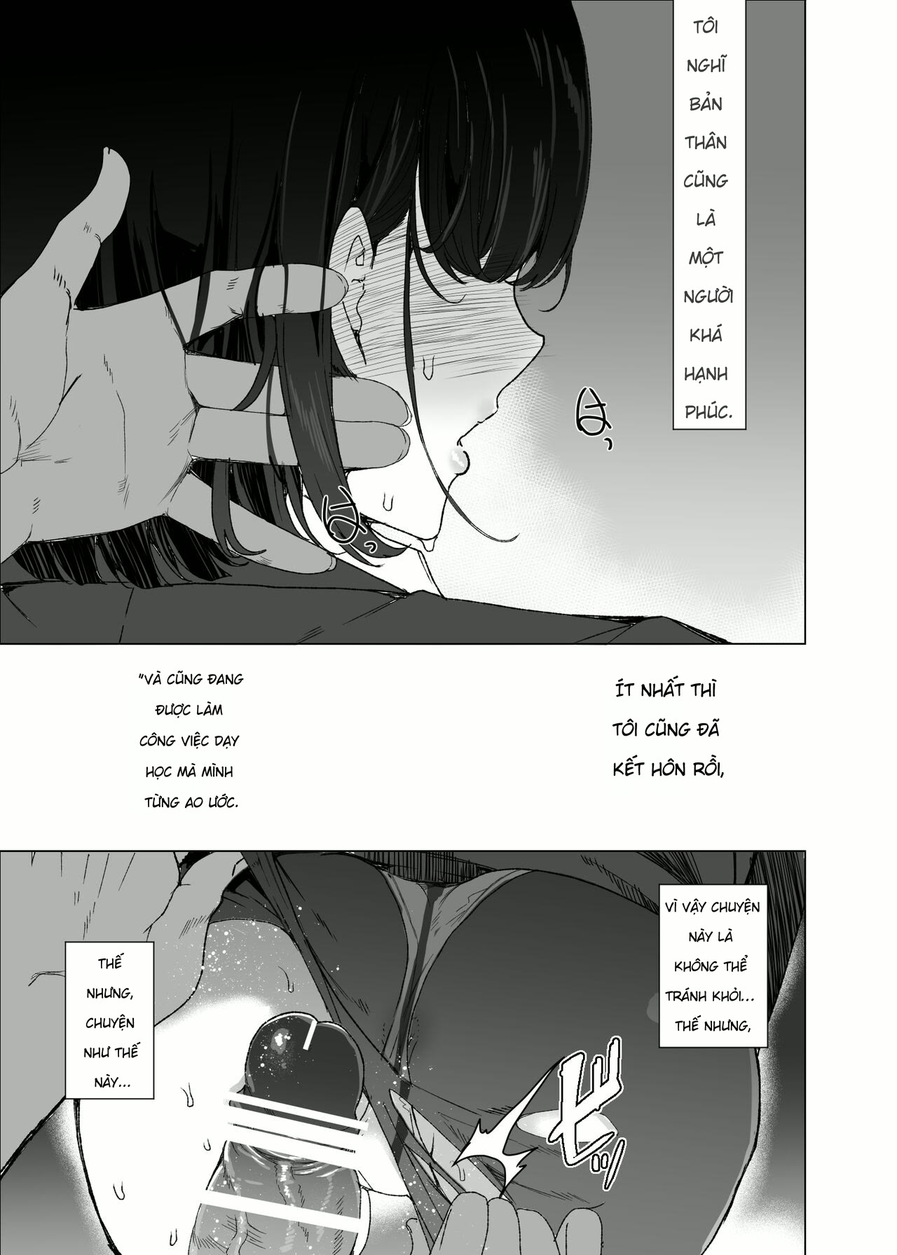 HentaiVN.net - Ảnh 4 - Joukyuu Seishi Chakushou Gimuka! 4 ~Jimikei Joshi to Tanetsuke Namahame Seikyouiku Campaign!~ - Chap 1