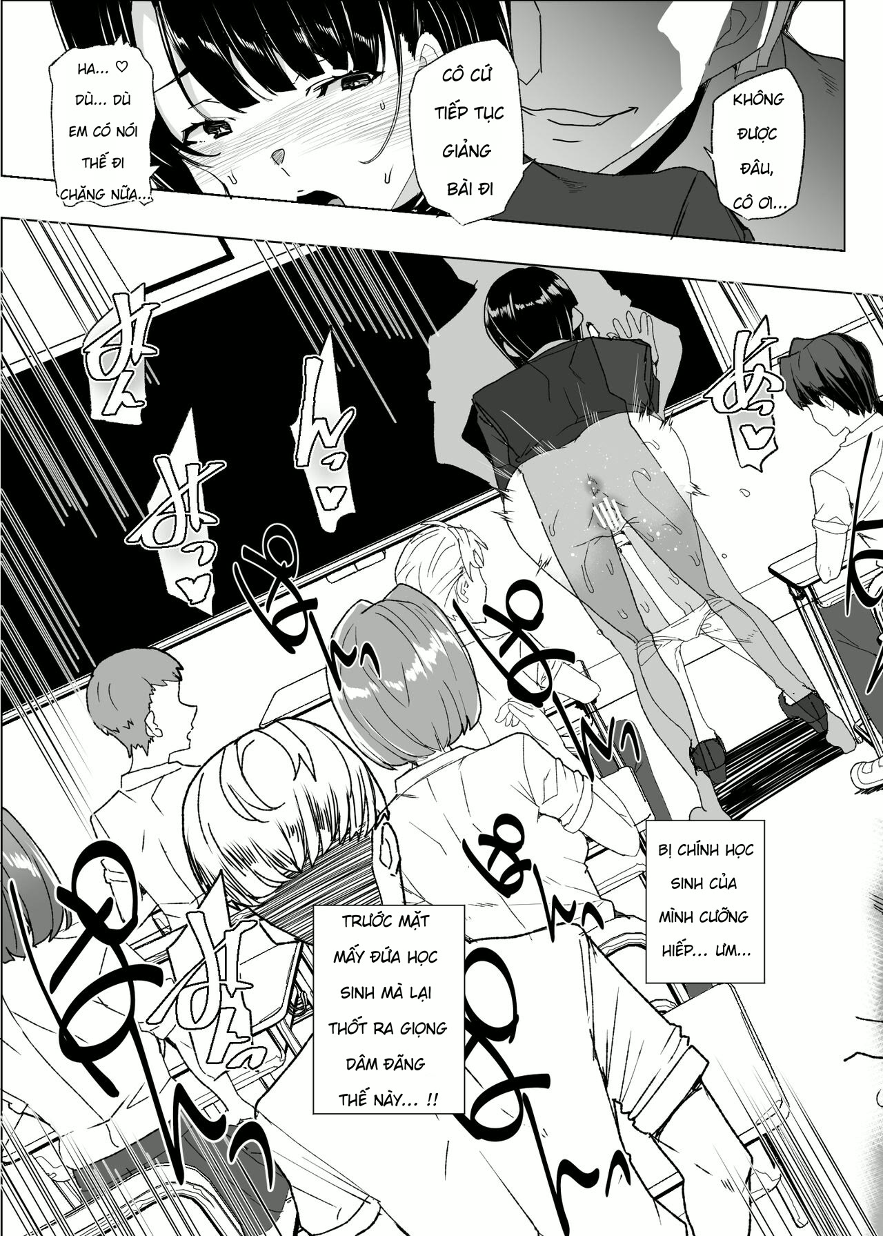 HentaiVN.net - Ảnh 6 - Joukyuu Seishi Chakushou Gimuka! 4 ~Jimikei Joshi to Tanetsuke Namahame Seikyouiku Campaign!~ - Chap 1