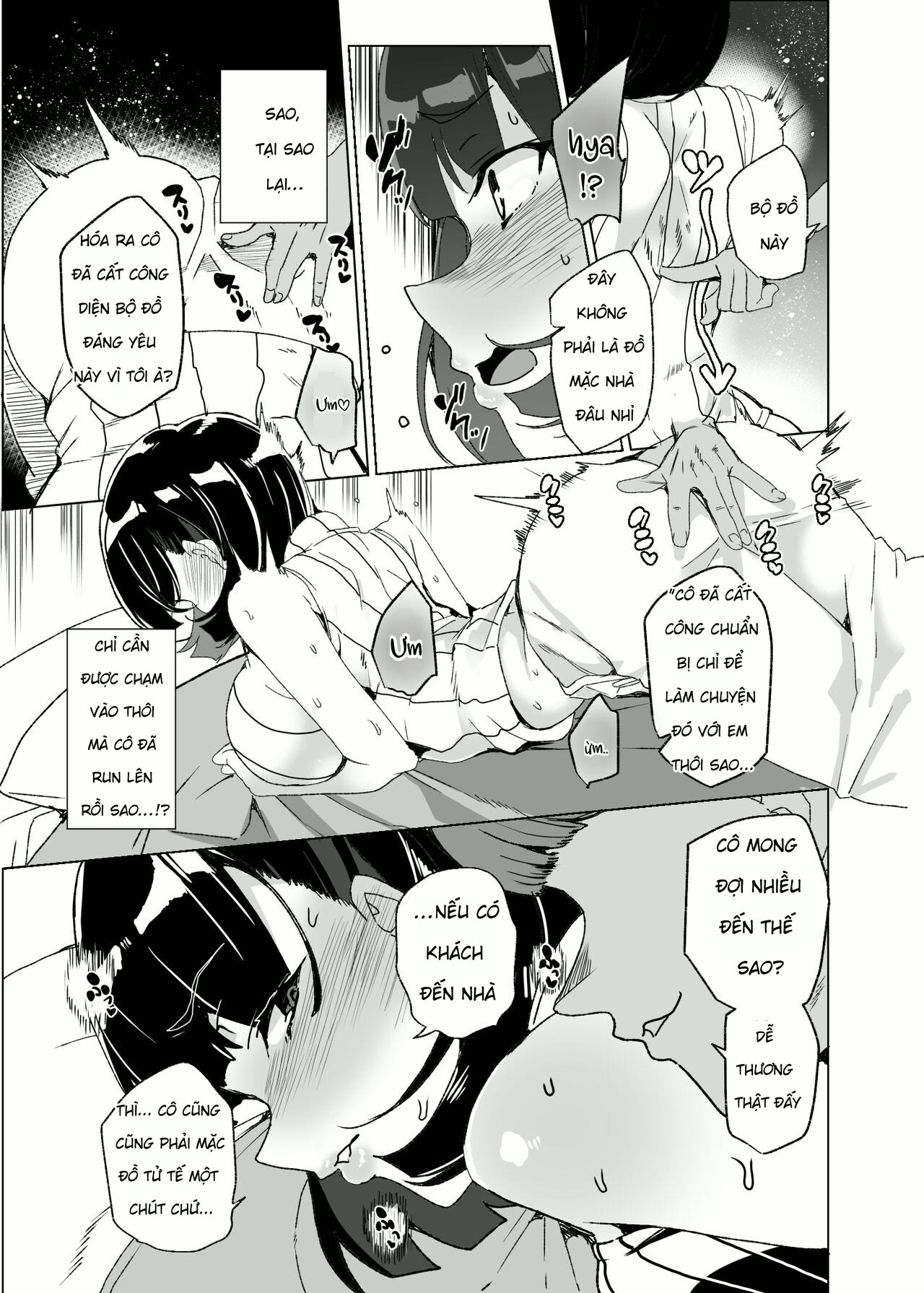HentaiVN.net - Ảnh 7 - Joukyuu Seishi Chakushou Gimuka! 4 ~Jimikei Joshi to Tanetsuke Namahame Seikyouiku Campaign!~ - Chap 2