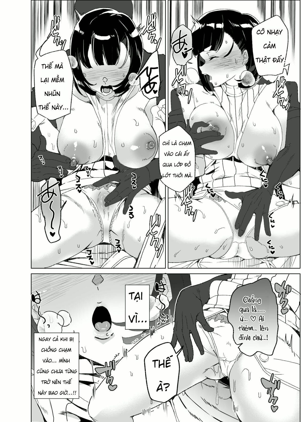 HentaiVN.net - Ảnh 10 - Joukyuu Seishi Chakushou Gimuka! 4 ~Jimikei Joshi to Tanetsuke Namahame Seikyouiku Campaign!~ - Chap 2