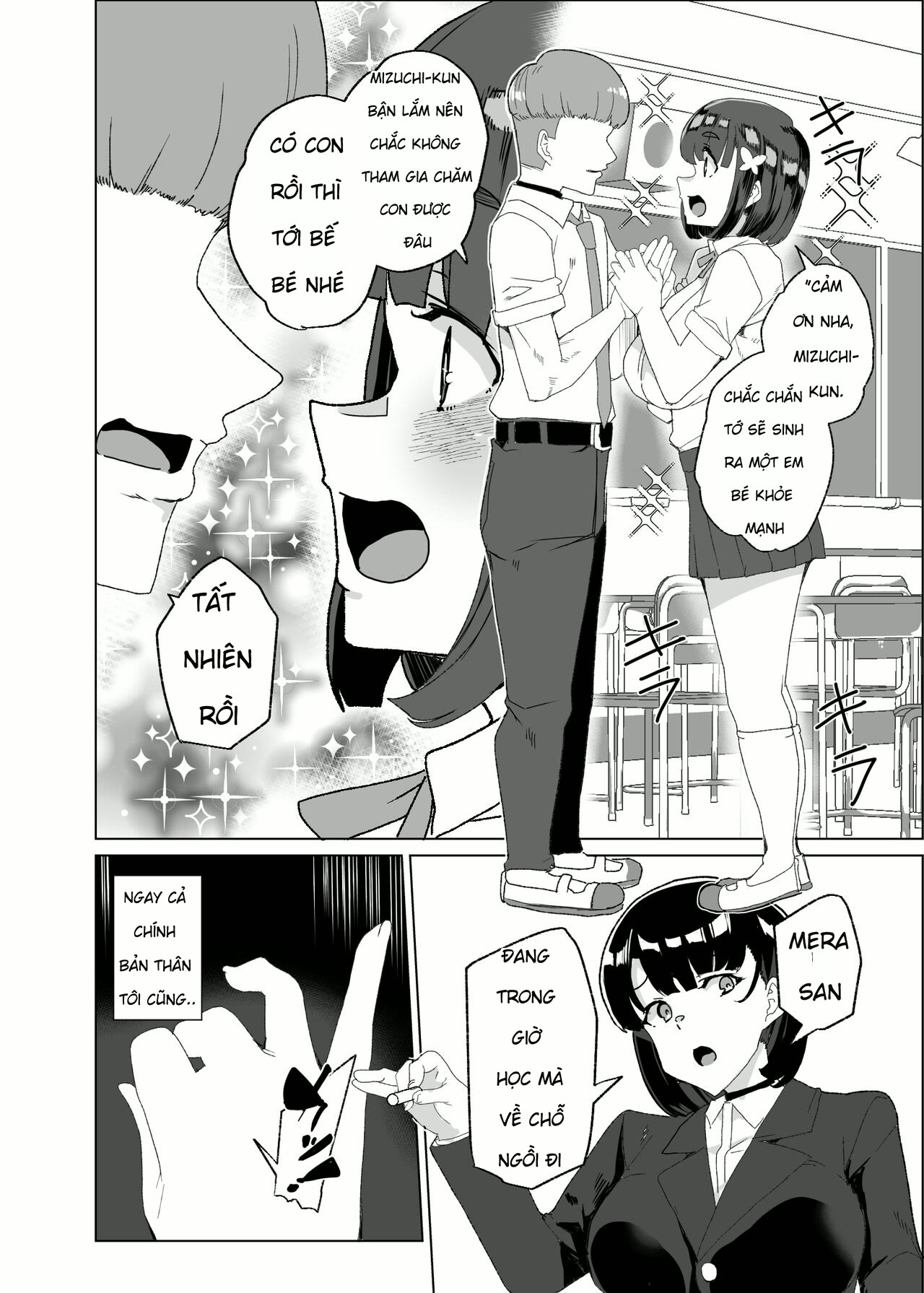 HentaiVN.net - Ảnh 11 - Joukyuu Seishi Chakushou Gimuka! 4 ~Jimikei Joshi to Tanetsuke Namahame Seikyouiku Campaign!~ - Chap 3