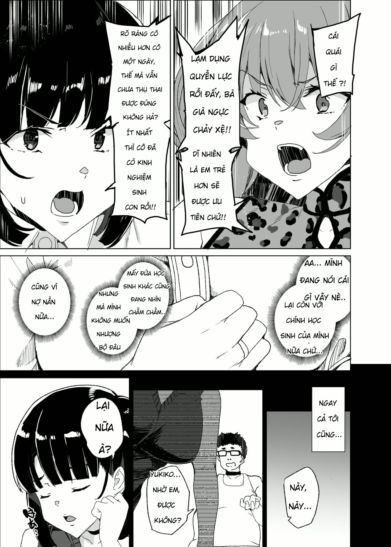 HentaiVN.net - Ảnh 18 - Joukyuu Seishi Chakushou Gimuka! 4 ~Jimikei Joshi to Tanetsuke Namahame Seikyouiku Campaign!~ - Chap 3