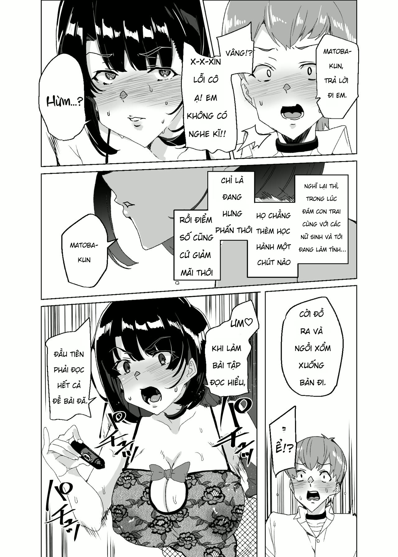 HentaiVN.net - Ảnh 29 - Joukyuu Seishi Chakushou Gimuka! 4 ~Jimikei Joshi to Tanetsuke Namahame Seikyouiku Campaign!~ - Chap 3