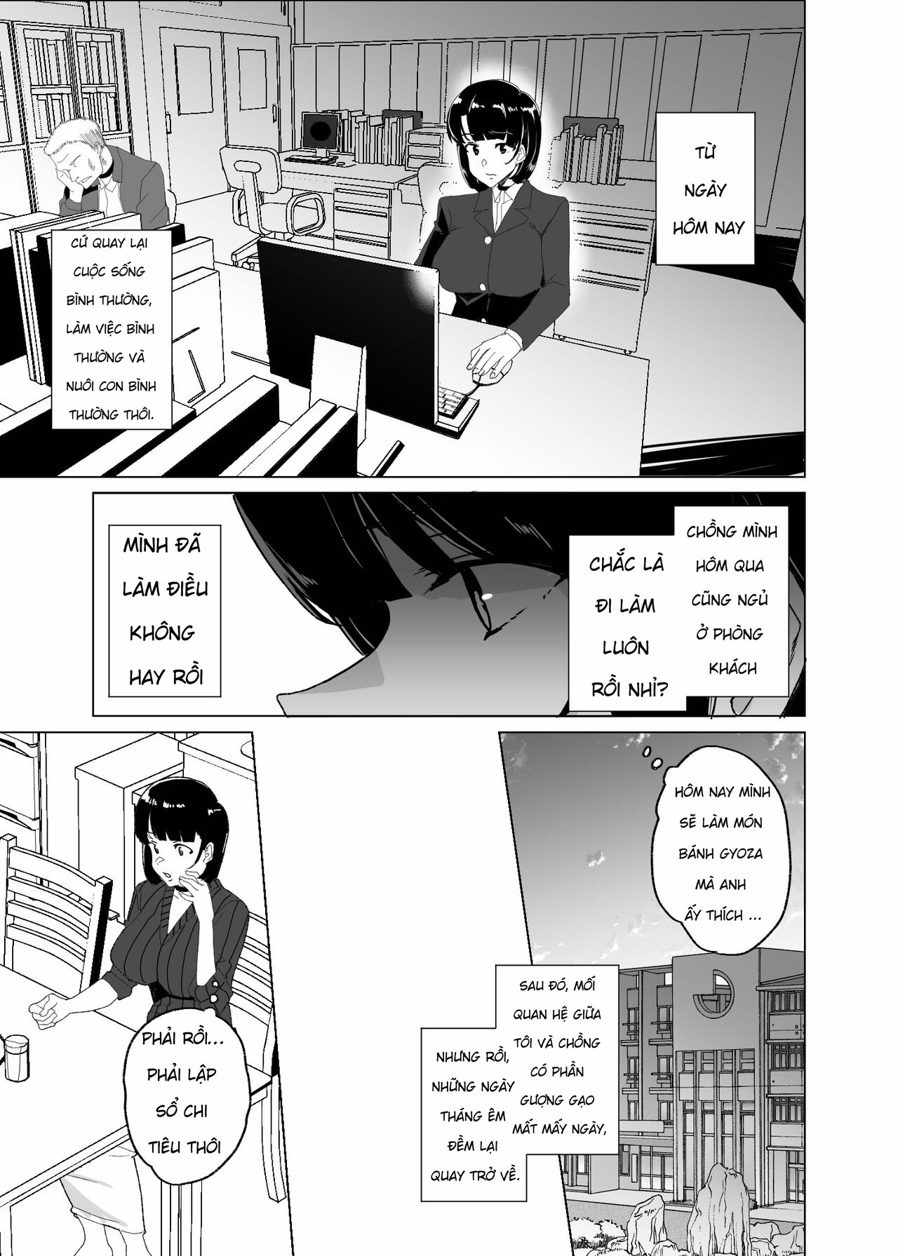 HentaiVN.net - Ảnh 4 - Joukyuu Seishi Chakushou Gimuka! 4 ~Jimikei Joshi to Tanetsuke Namahame Seikyouiku Campaign!~ - Chap 3
