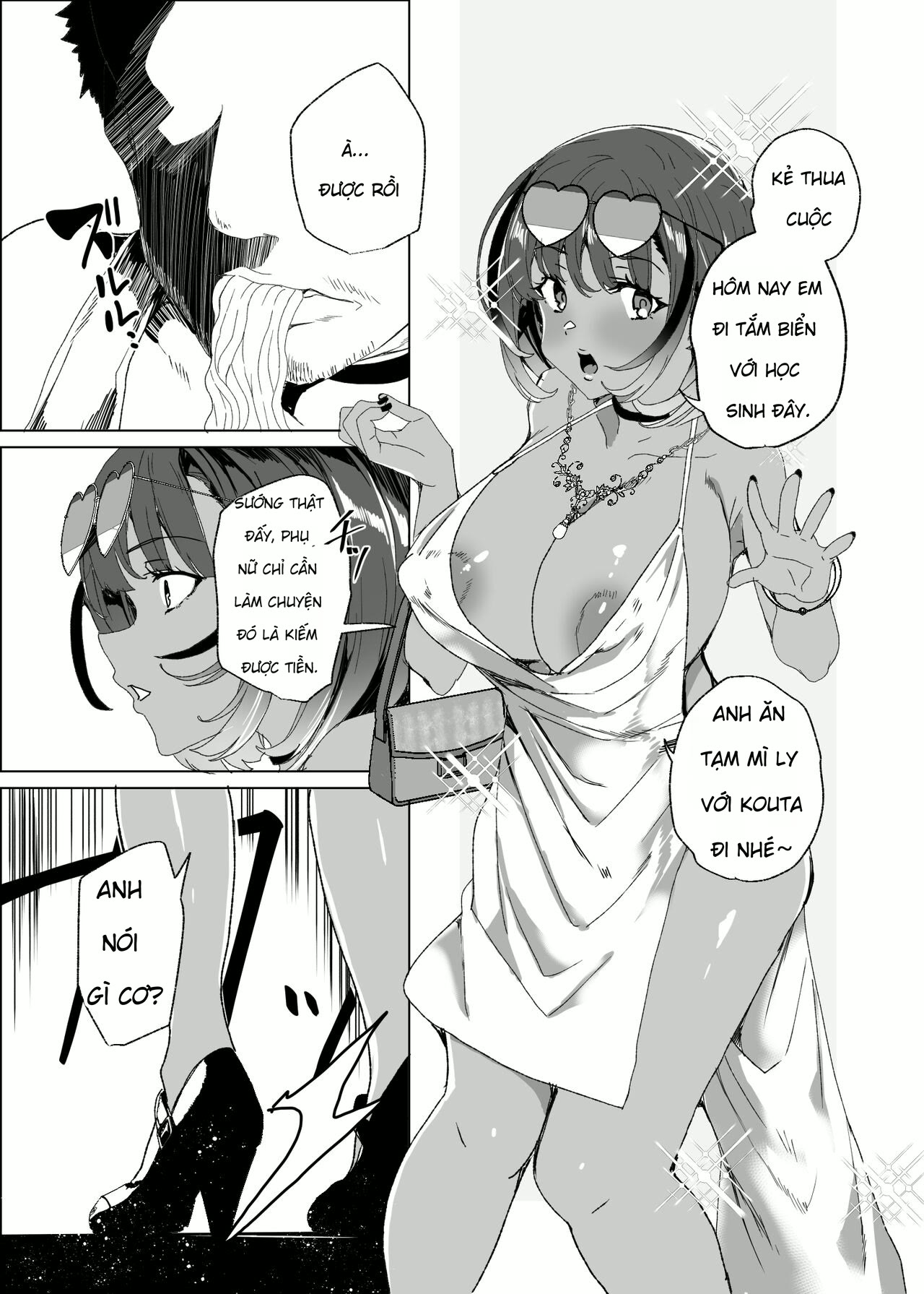 HentaiVN.net - Ảnh 46 - Joukyuu Seishi Chakushou Gimuka! 4 ~Jimikei Joshi to Tanetsuke Namahame Seikyouiku Campaign!~ - Chap 3
