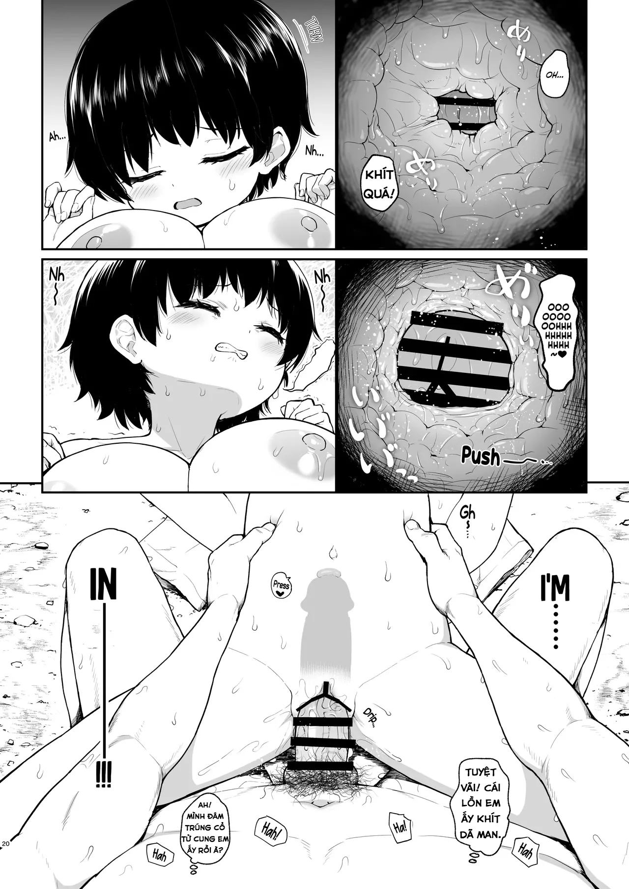 HentaiVN.net - Ảnh 17 - Cô Bé Ngực Bự Ngây Thơ, Ikumi Luôn Tin Lời Tôi - Chap 1