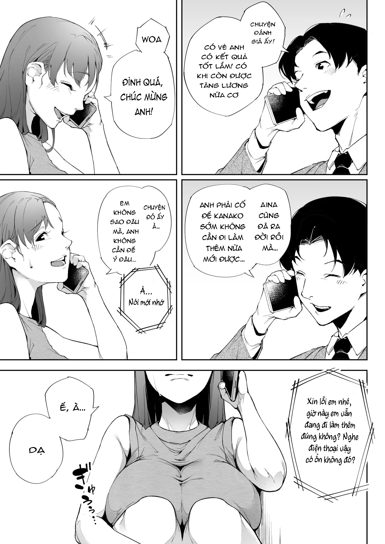 HentaiVN.net - Ảnh 7 - Watashi wa Tsuma de Haha de, Tada no Mesu 2 - Chap 1