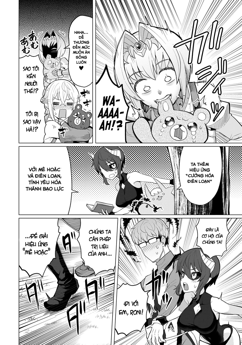 HentaiVN.net - Ảnh 11 - Hẹn hò cùng hắc thuật sư - Chap 8