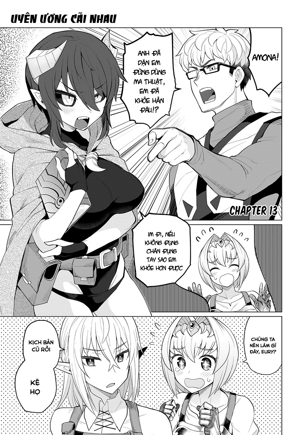 HentaiVN.net - Ảnh 5 - Hẹn hò cùng hắc thuật sư - Chap 14