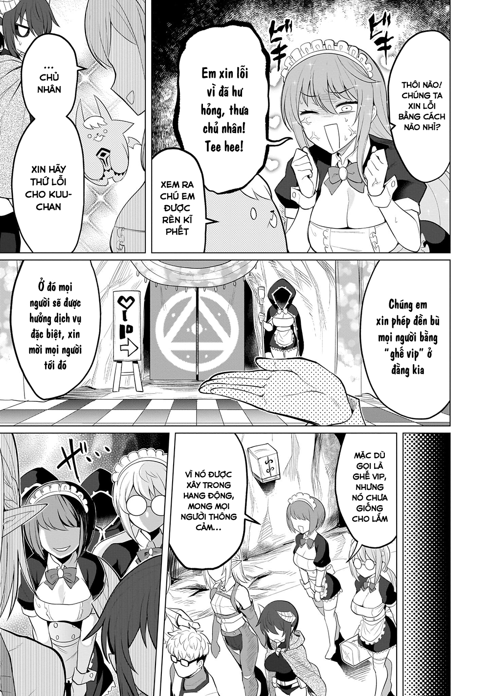 HentaiVN.net - Ảnh 10 - Hẹn hò cùng hắc thuật sư - Chap 34