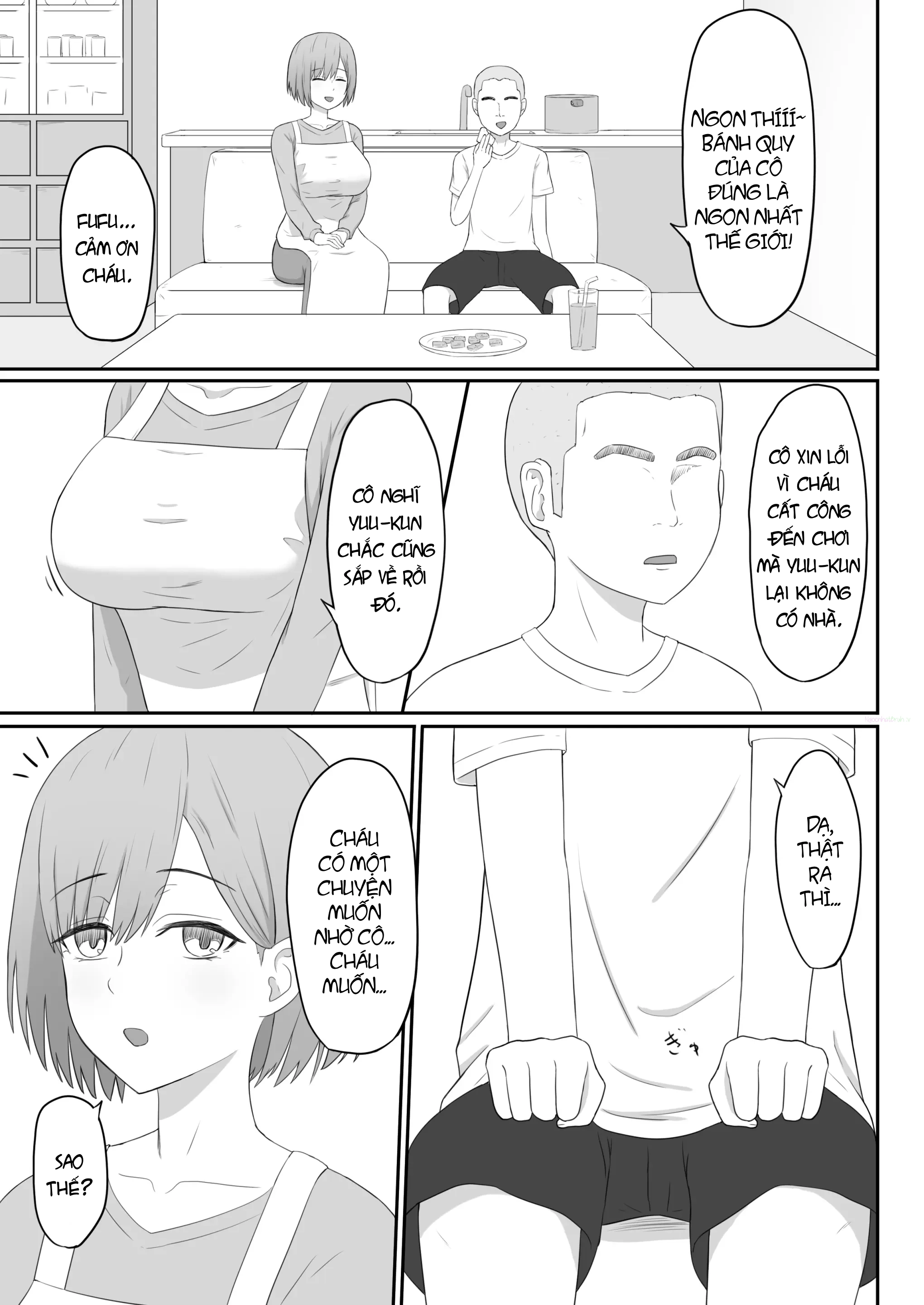 HentaiVN.net - Ảnh 9 - Okaa-san wa Tomodachi no SeFri - Chap 1