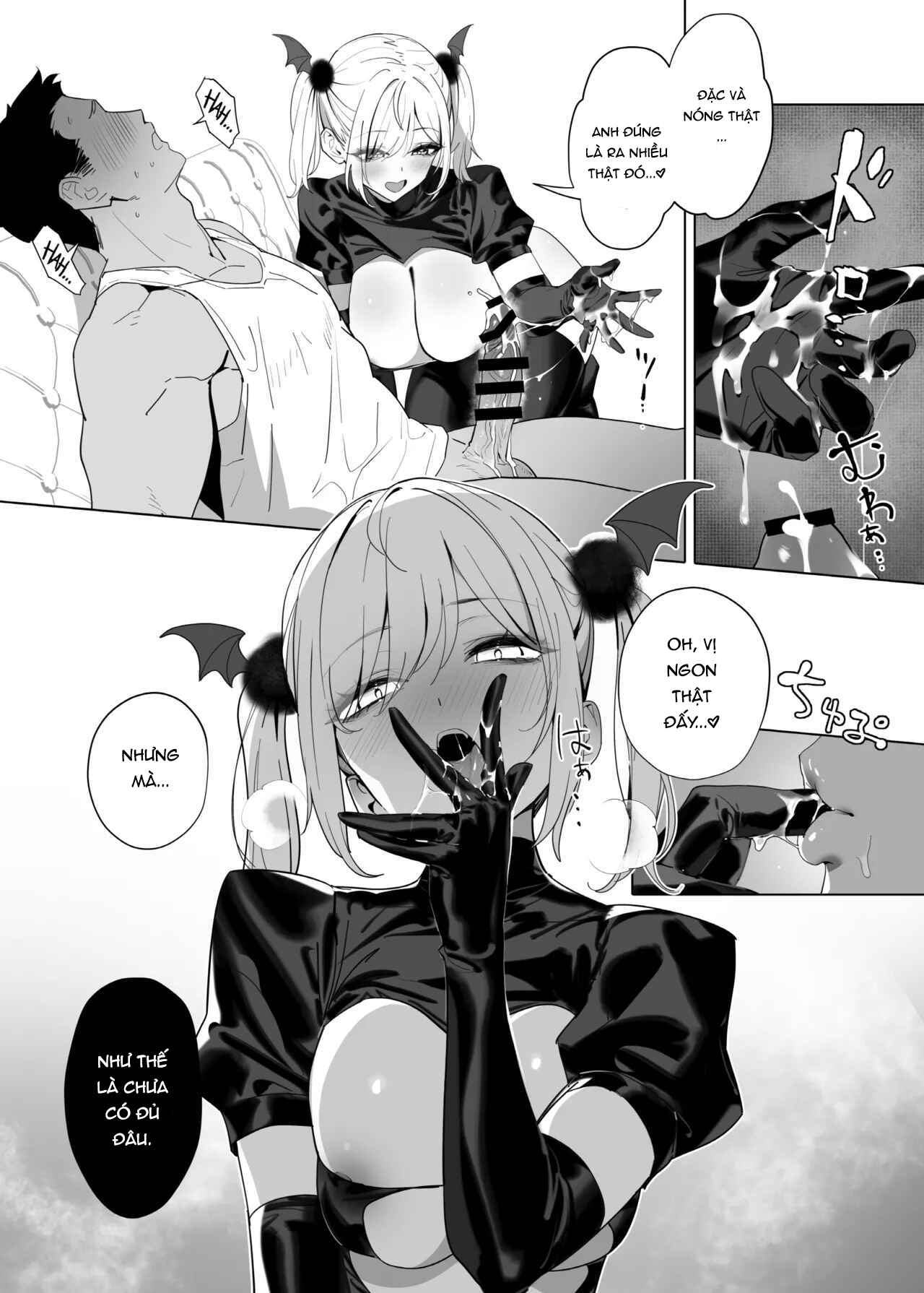HentaiVN.net - Ảnh 14 - Sai lầm của cô quỷ tham ăn và dâm đãng - Chap 1