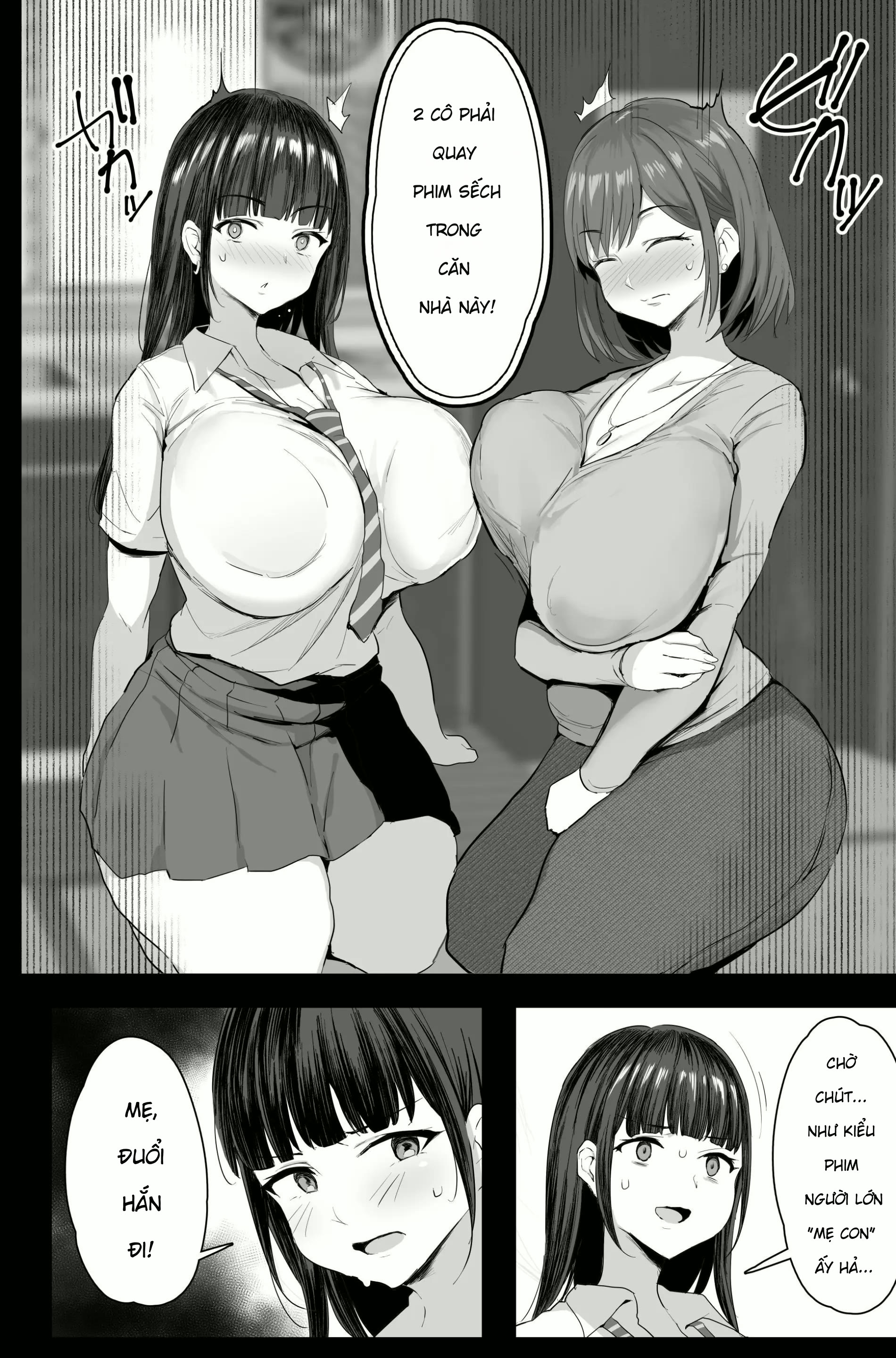 HentaiVN.net - Ảnh 13 - Watashi-tachi, Oyakodon AV Totte Joreishimashita - Chap 1