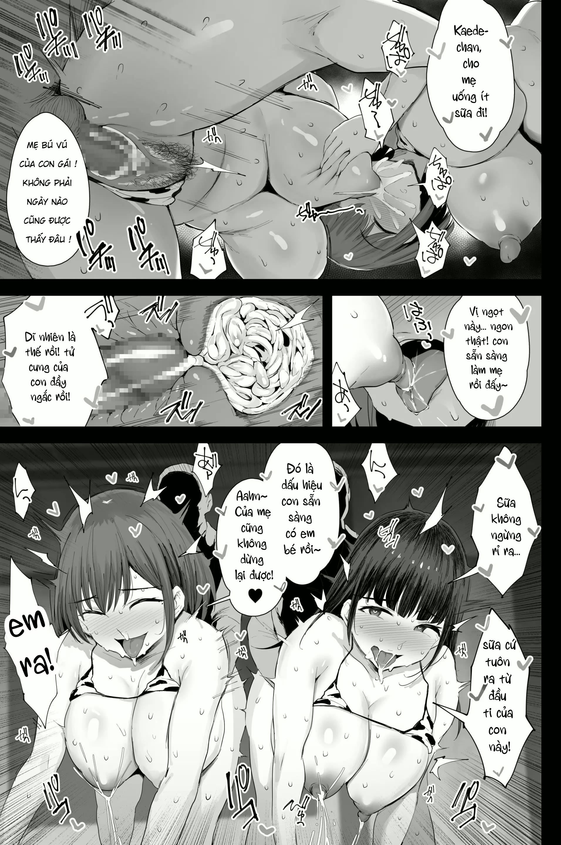 HentaiVN.net - Ảnh 60 - Watashi-tachi, Oyakodon AV Totte Joreishimashita - Chap 1