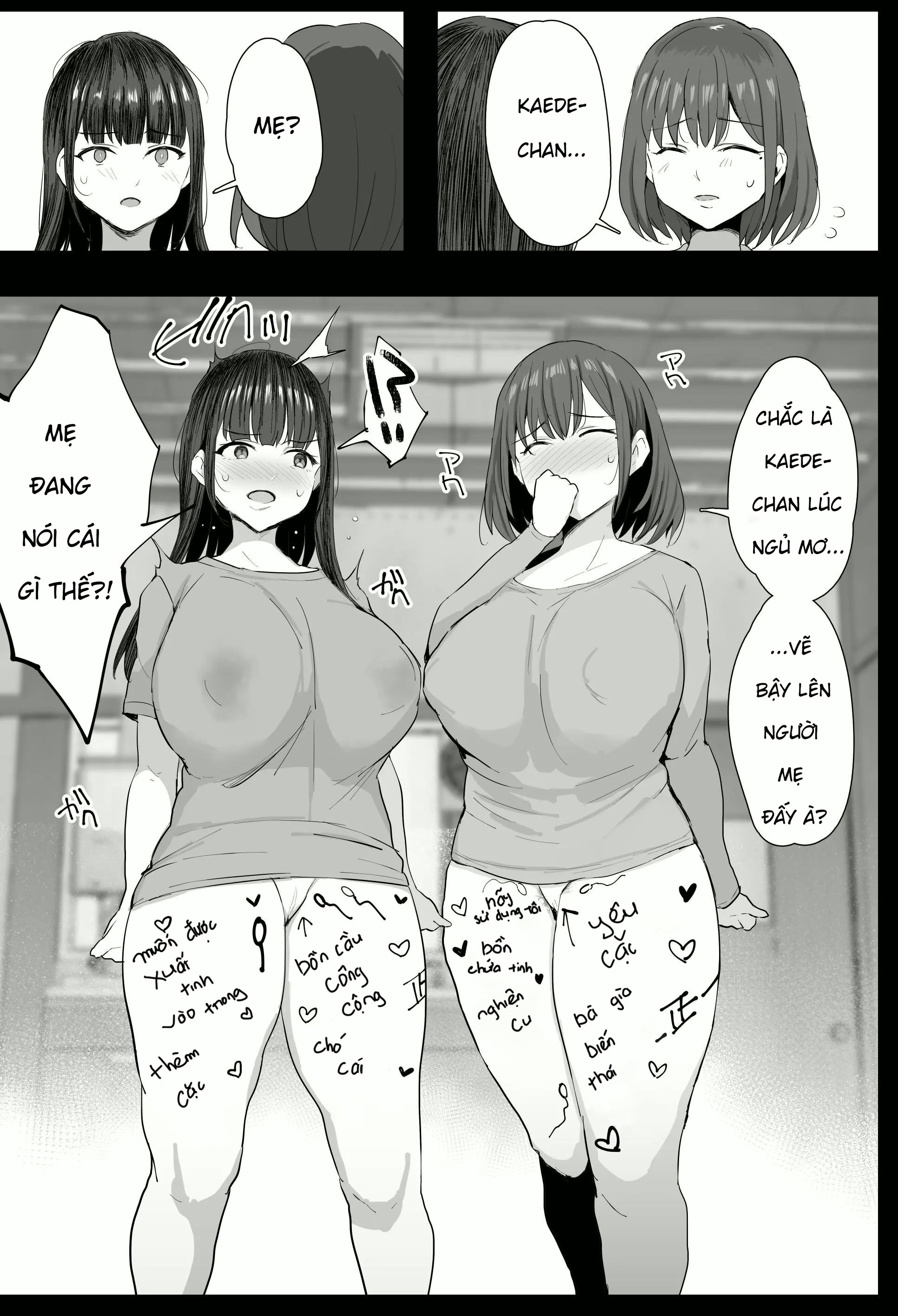 HentaiVN.net - Ảnh 10 - Watashi-tachi, Oyakodon AV Totte Joreishimashita - Chap 1