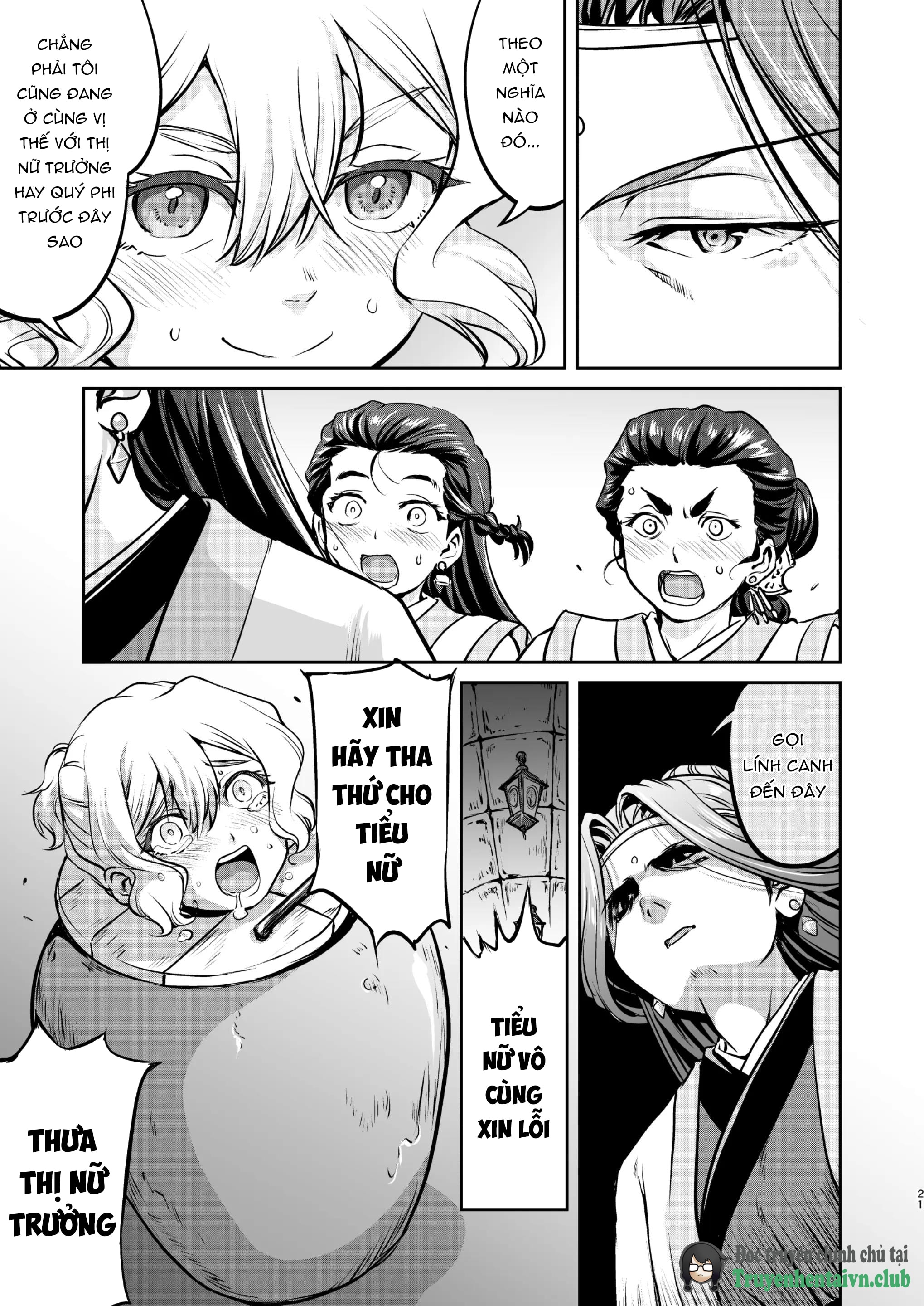 HentaiVN.net - Ảnh 22 - Isekai TS Ouji o Tasuketa Dake Nanoni Trance Hen - Chap 1