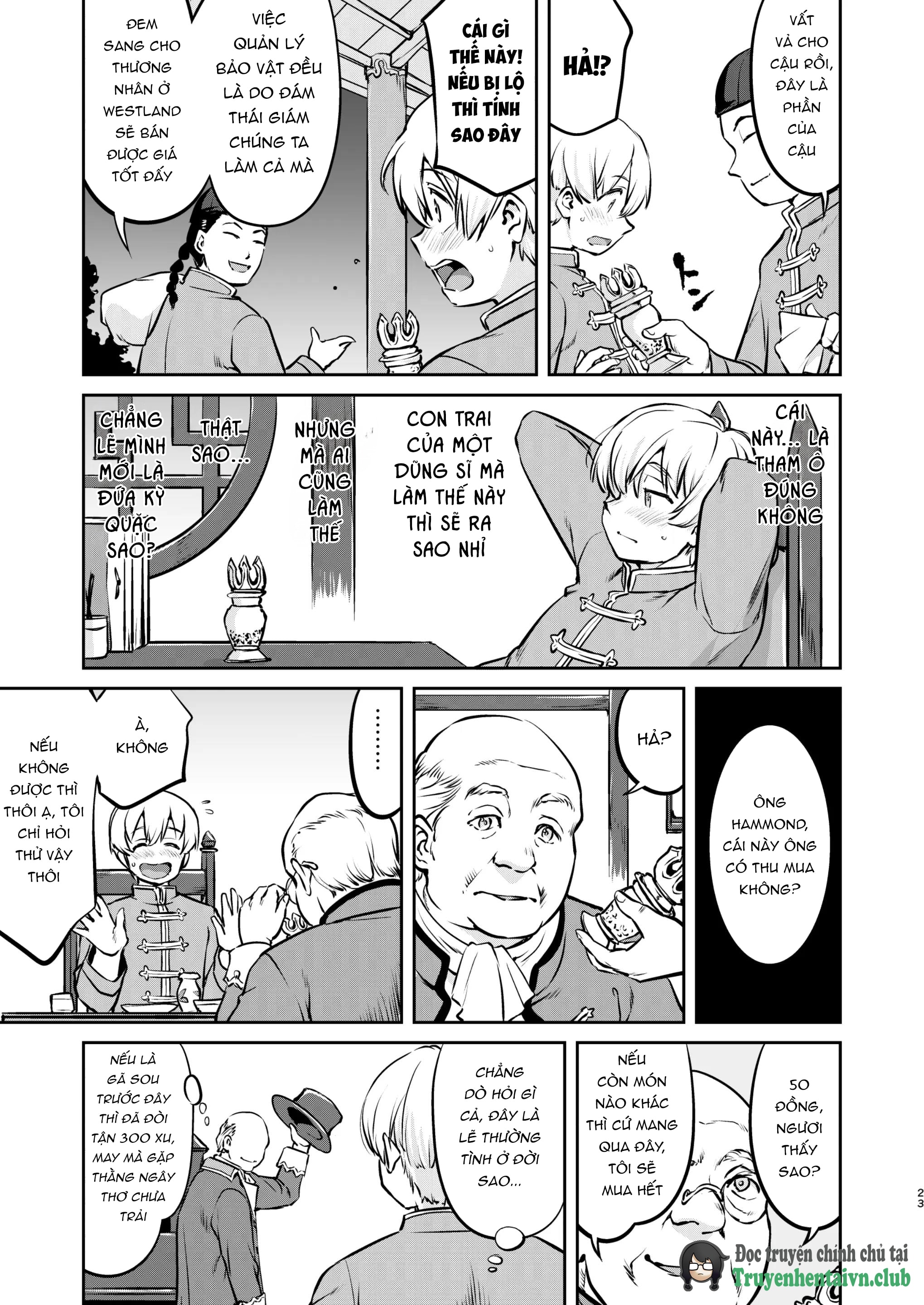 HentaiVN.net - Ảnh 24 - Isekai TS Ouji o Tasuketa Dake Nanoni Trance Hen - Chap 1