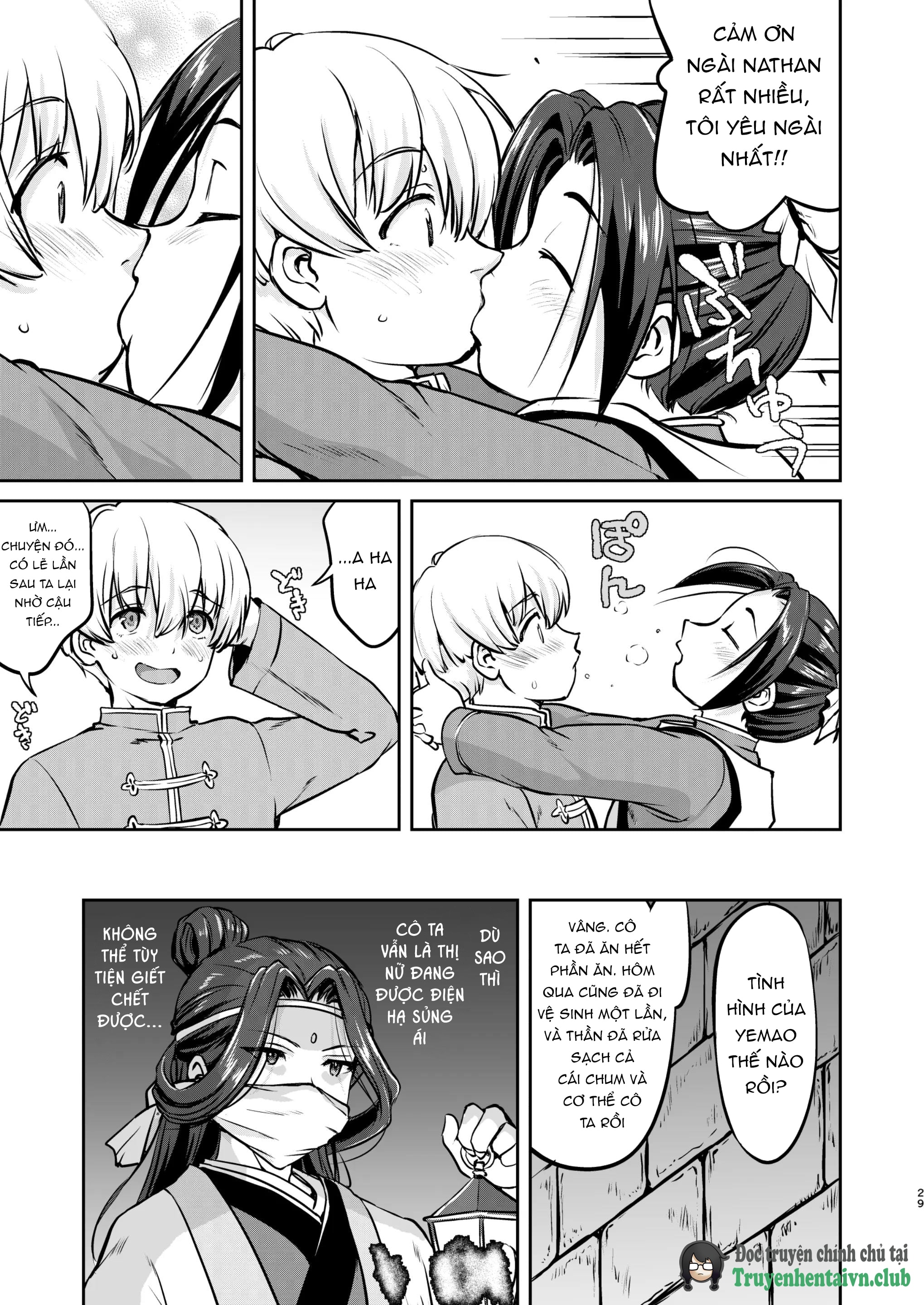 HentaiVN.net - Ảnh 30 - Isekai TS Ouji o Tasuketa Dake Nanoni Trance Hen - Chap 1