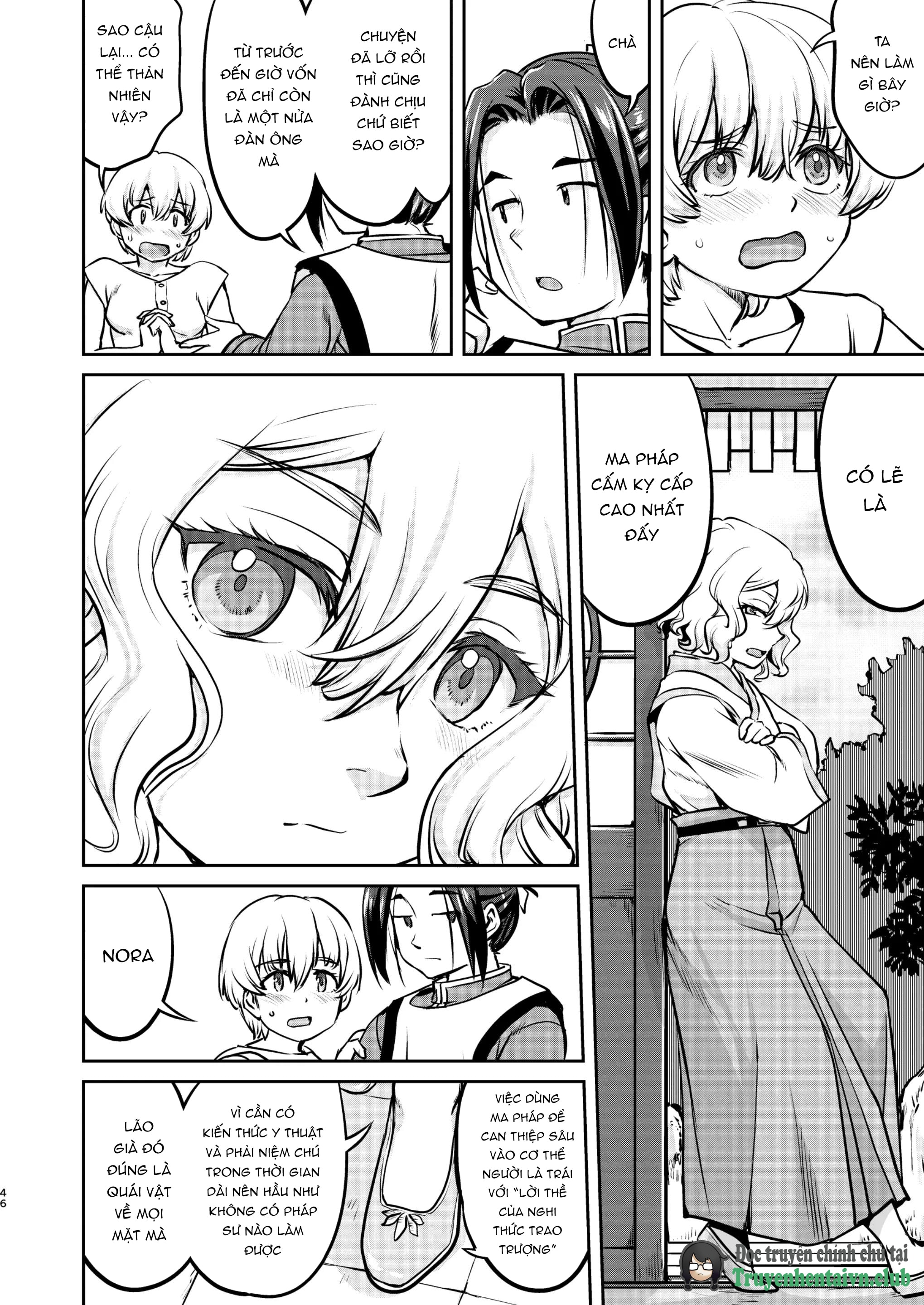 HentaiVN.net - Ảnh 47 - Isekai TS Ouji o Tasuketa Dake Nanoni Trance Hen - Chap 1