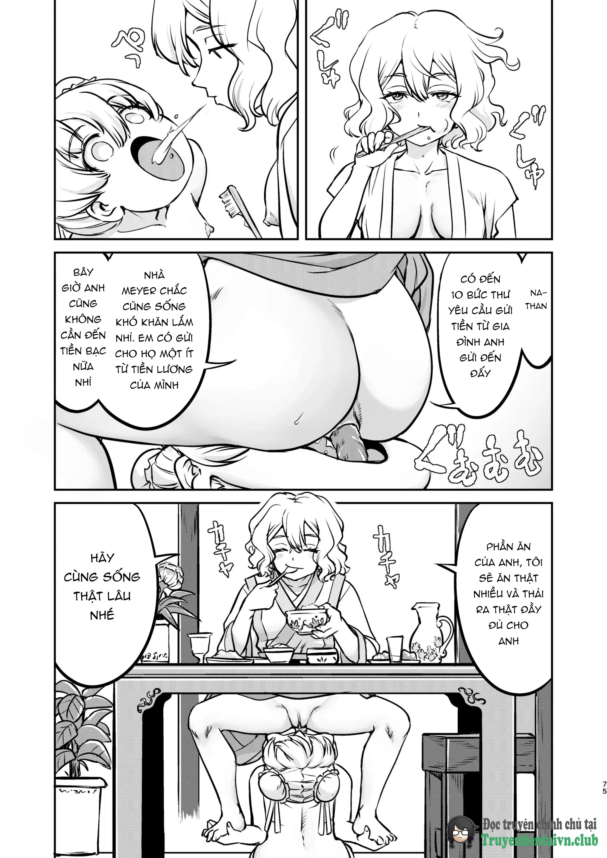 HentaiVN.net - Ảnh 76 - Isekai TS Ouji o Tasuketa Dake Nanoni Trance Hen - Chap 1