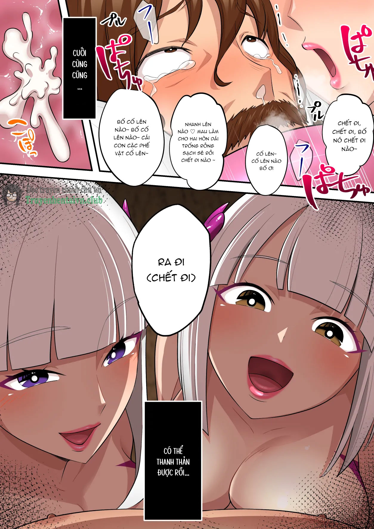 HentaiVN.net - Ảnh 65 - Game Over go no Sekai ~Tsuyo Tsuyo Inma ni Haiboku Shita Yusha ga Inma no Yobun to Shite Yosei o Mattousuru Hanashi~ - Chap 1