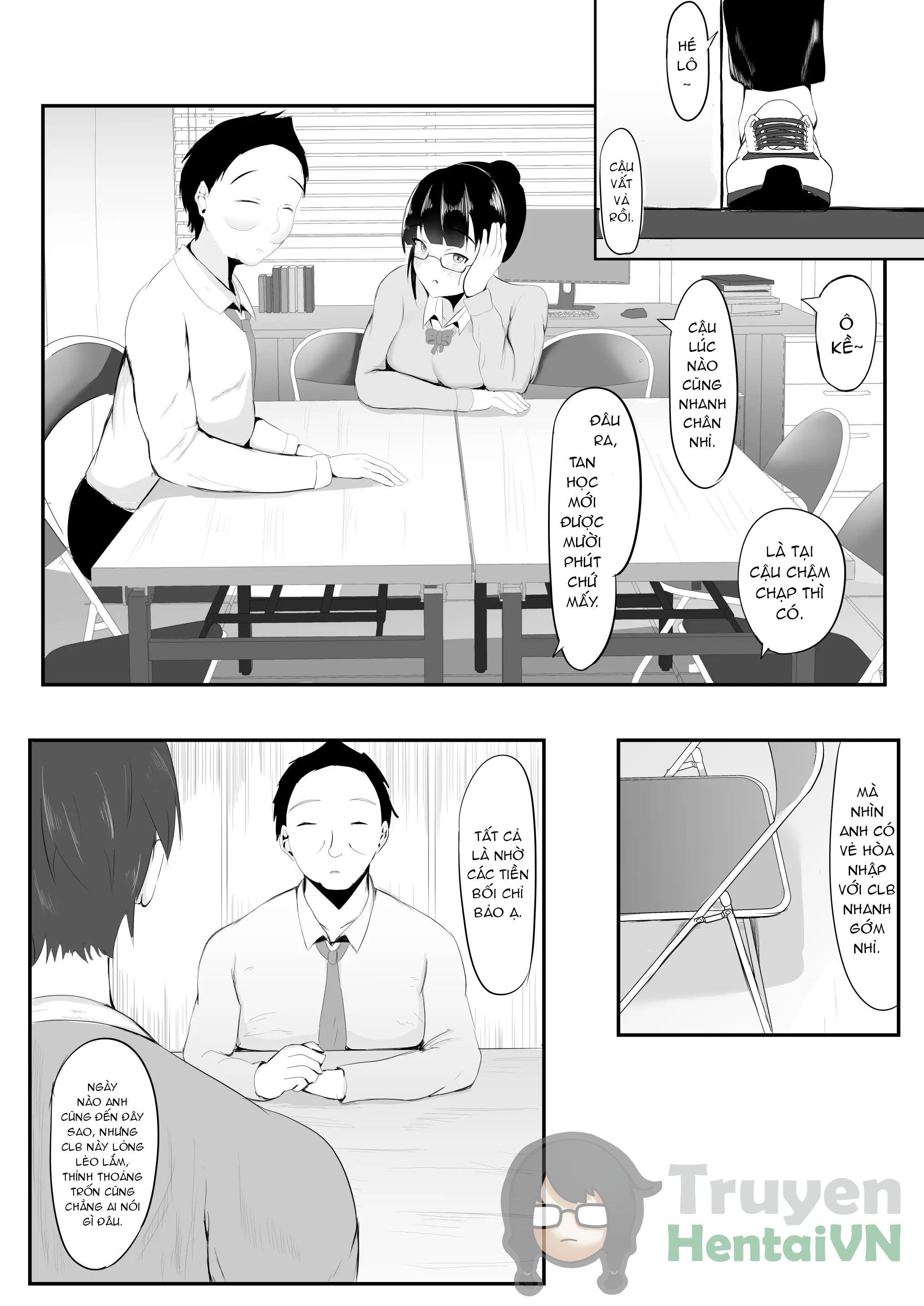 HentaiVN.net - Ảnh 31 - Yokoso! Manko Kenkyubu! - Chap 1