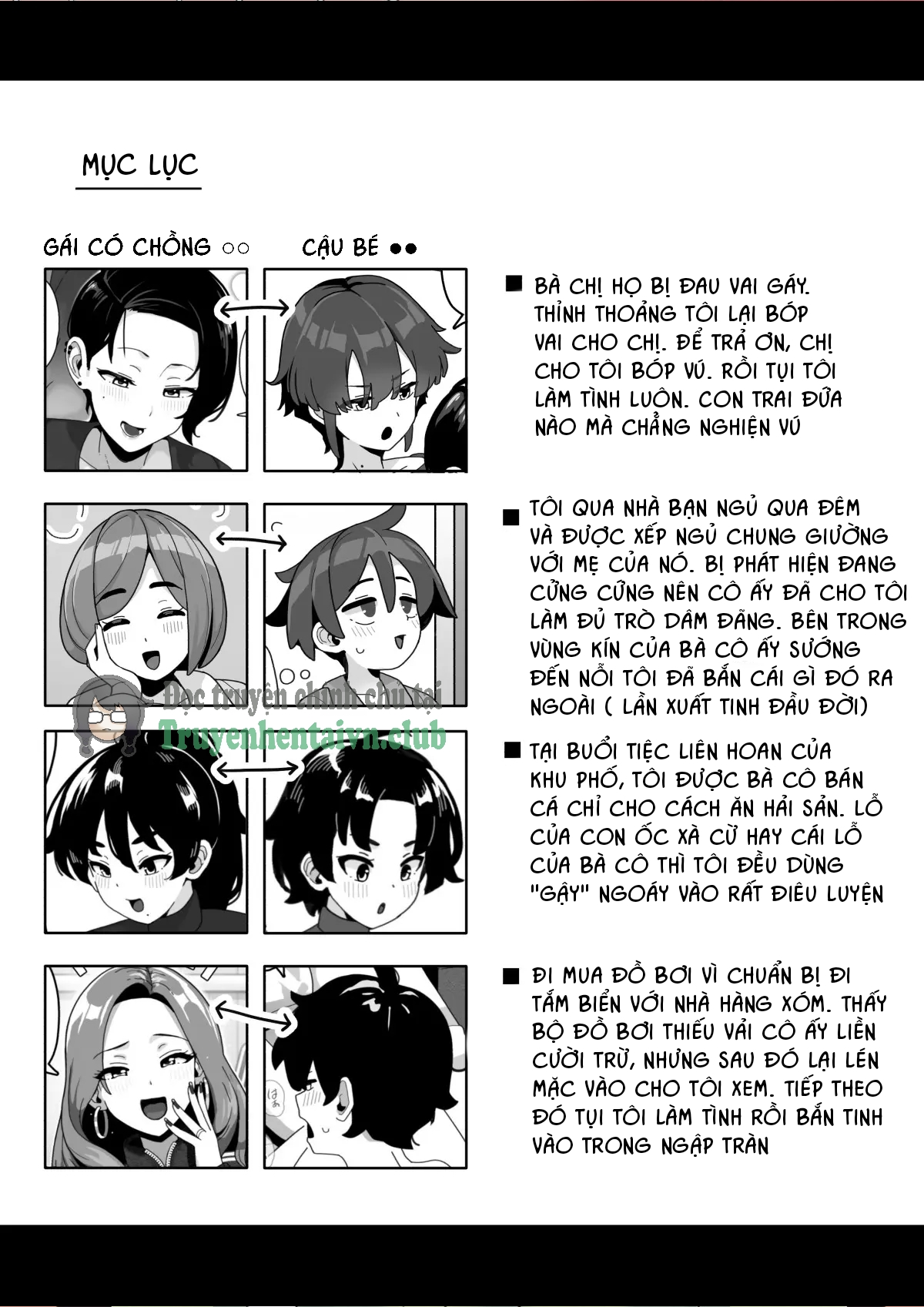 HentaiVN.net - Ảnh 4 - Okaa-san Sedai no Toshiue Mama-san to Nama H Shite Haramasechau Hon 3 - Chap 1