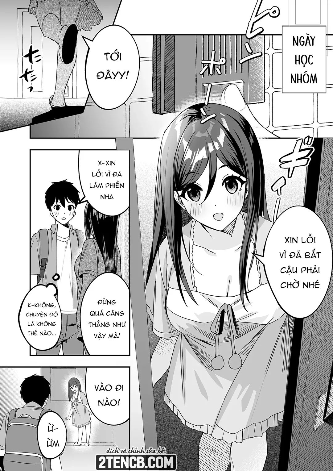 HentaiVN.net - Ảnh 4 - Rủ bạn trai tới nhà khi cha mẹ đi vắng - Chap 1