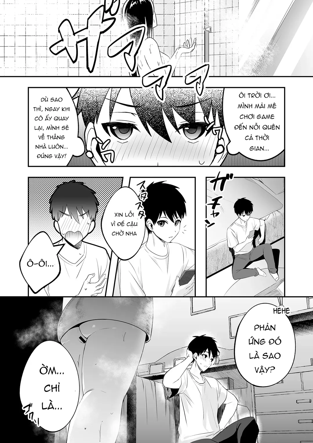 HentaiVN.net - Ảnh 7 - Rủ bạn trai tới nhà khi cha mẹ đi vắng - Chap 1