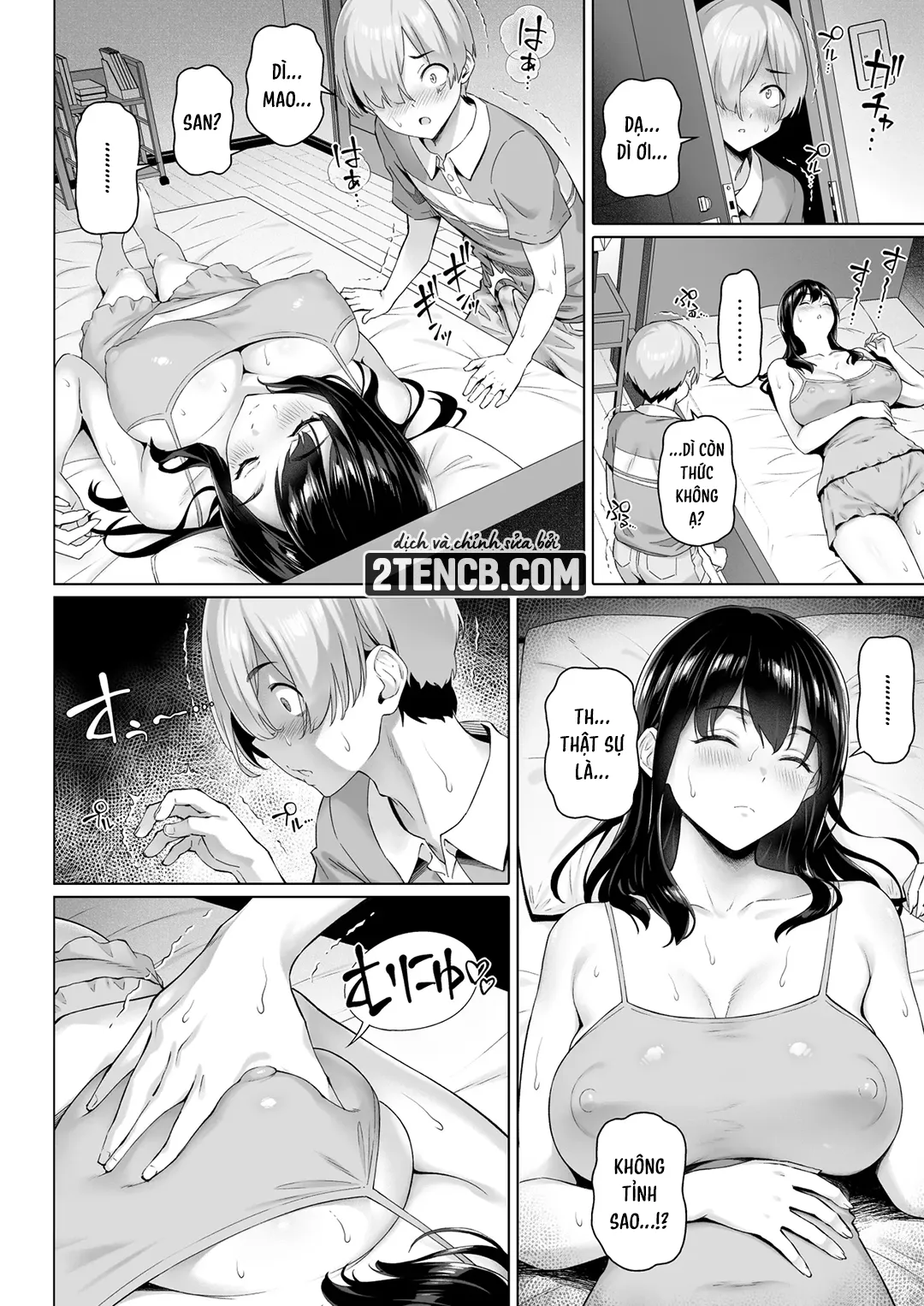 HentaiVN.net - Ảnh 11 - Bà mẹ đơn thân và con cặc ngây thơ - Chap 1