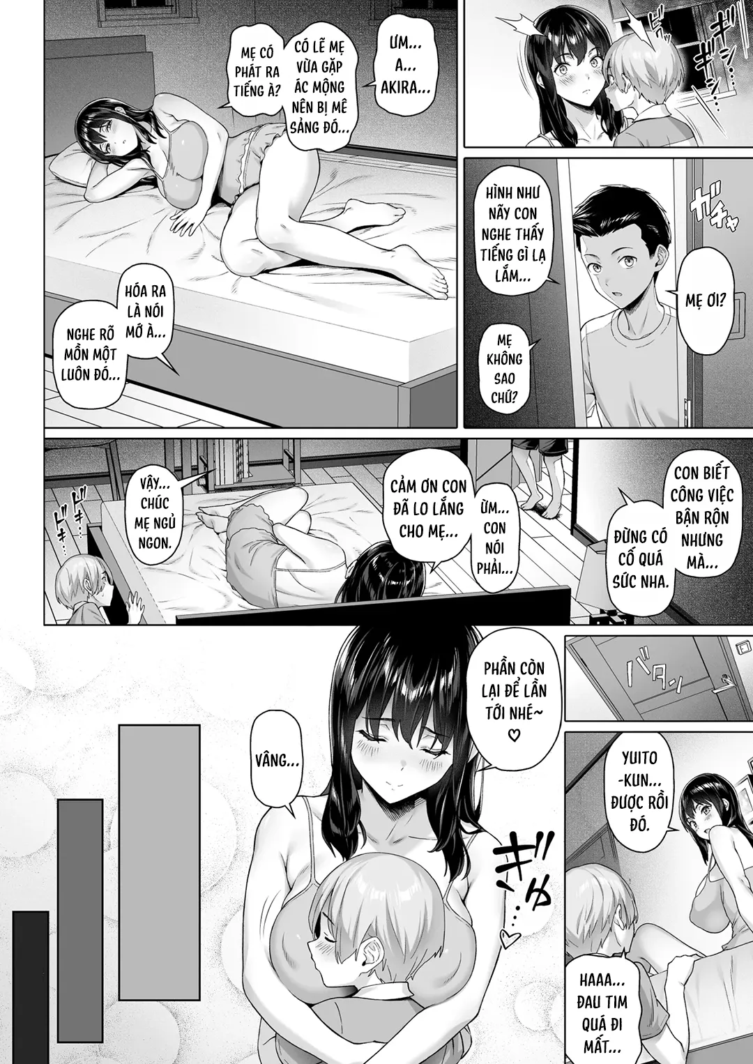 HentaiVN.net - Ảnh 27 - Bà mẹ đơn thân và con cặc ngây thơ - Chap 1