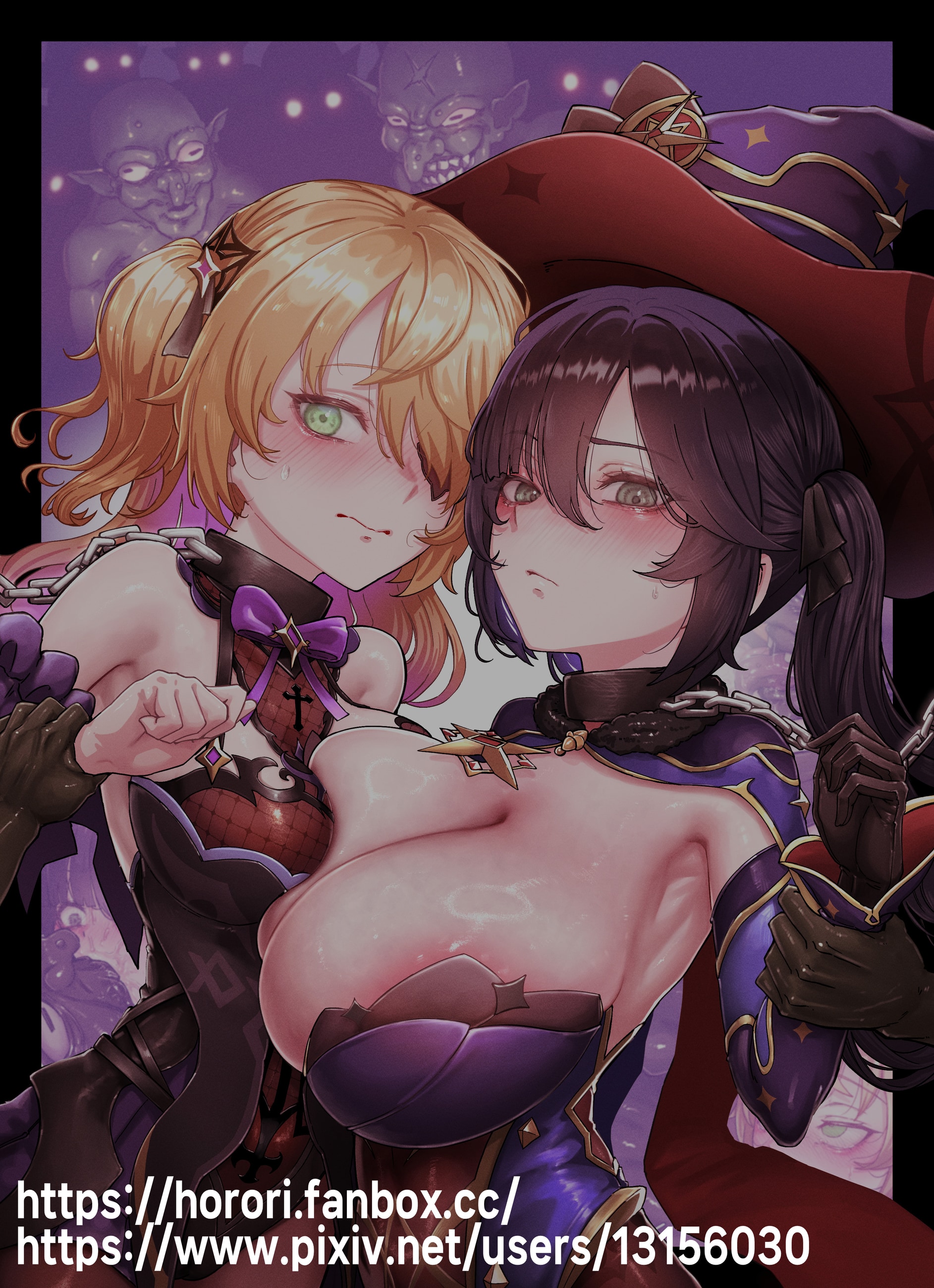 HentaiVN.net - Ảnh 18 - Teyvat Gravure #10: Mona & Fischl Goblin Impact - Chap 1