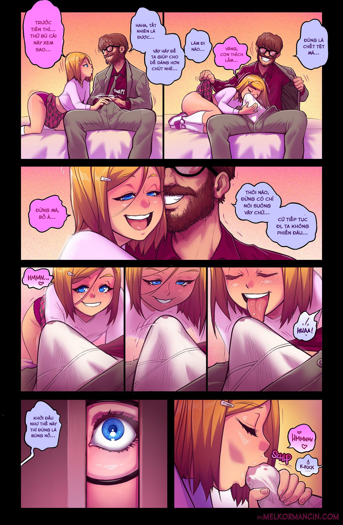HentaiVN.net - Ảnh 4 - The Naughty In Law + Chat with Janice - Chap 3