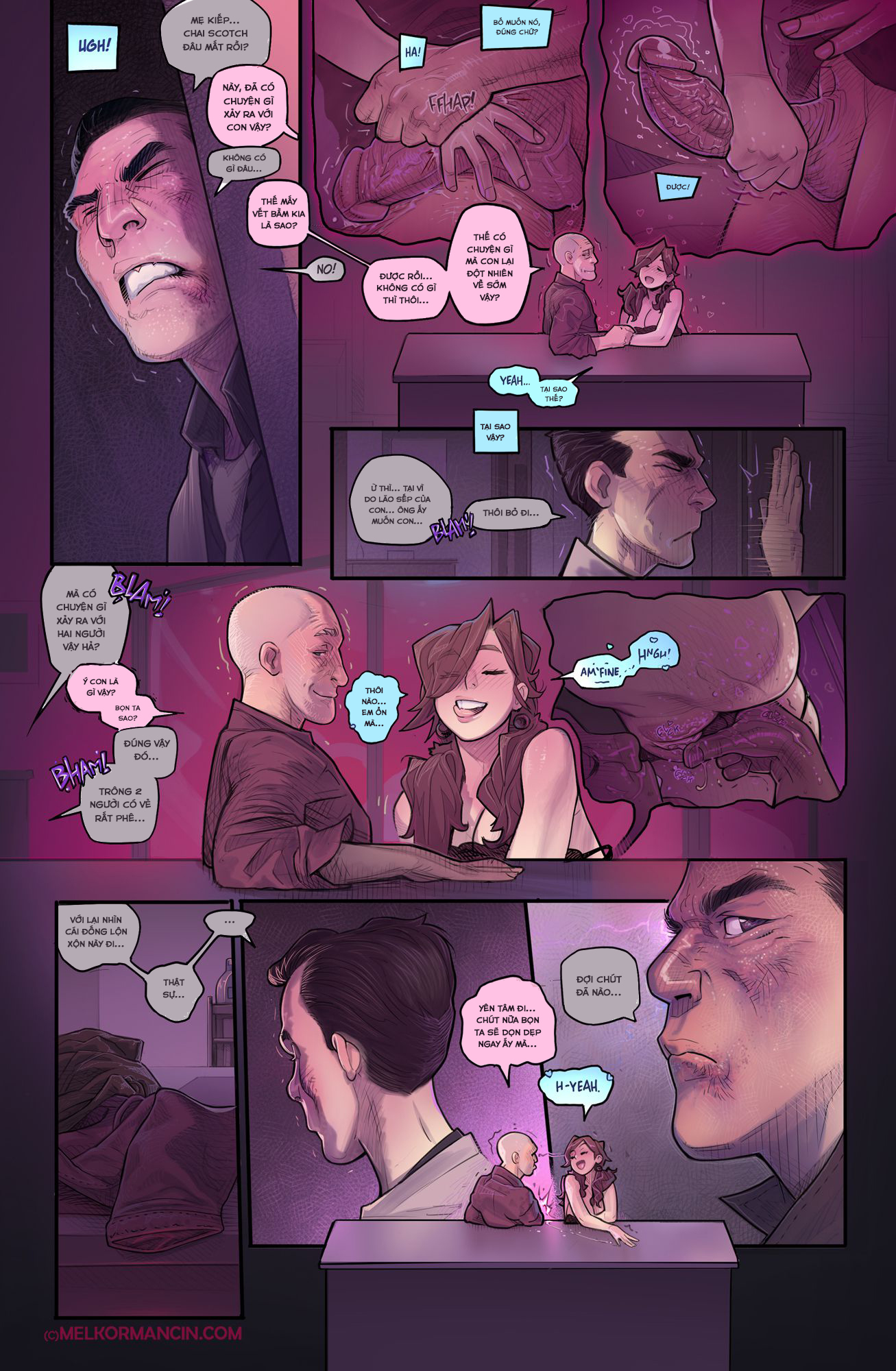 HentaiVN.net - Ảnh 25 - The Naughty In Law + Chat with Janice - Chap 4