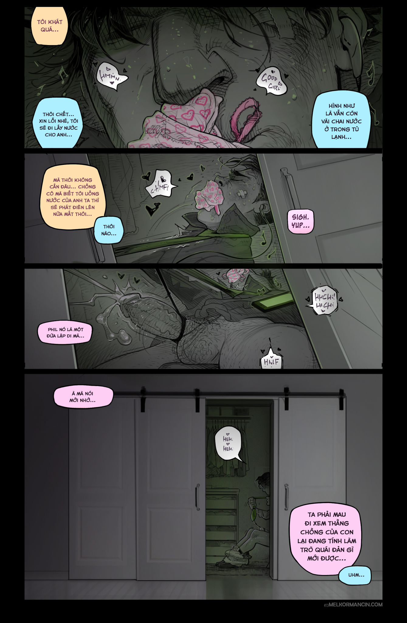 HentaiVN.net - Ảnh 39 - The Naughty In Law + Chat with Janice - Chap 4