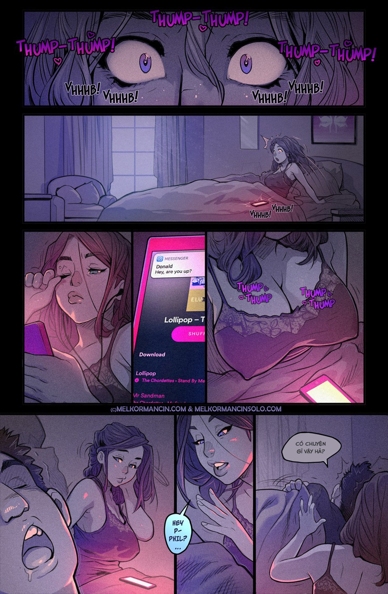 HentaiVN.net - Ảnh 6 - The Naughty In Law + Chat with Janice - Chap 4