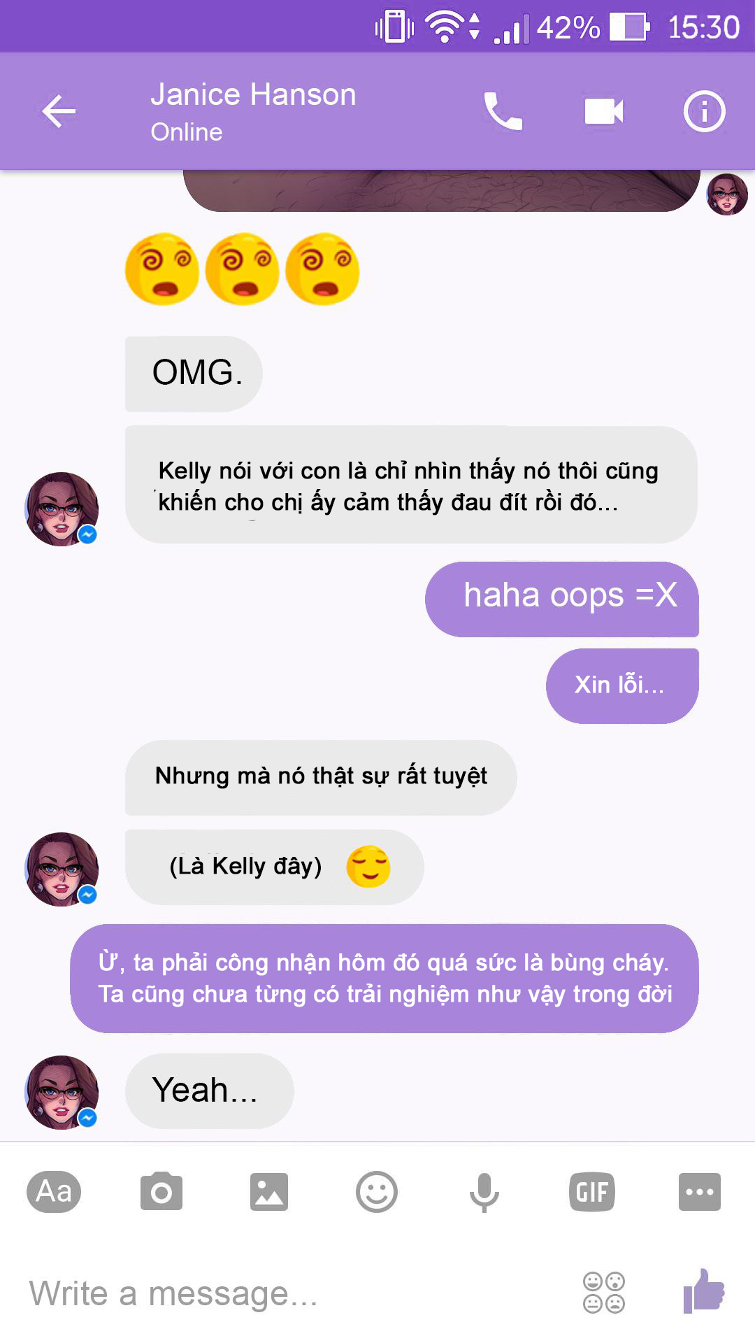 HentaiVN.net - Ảnh 31 - The Naughty In Law + Chat with Janice - Chap 5