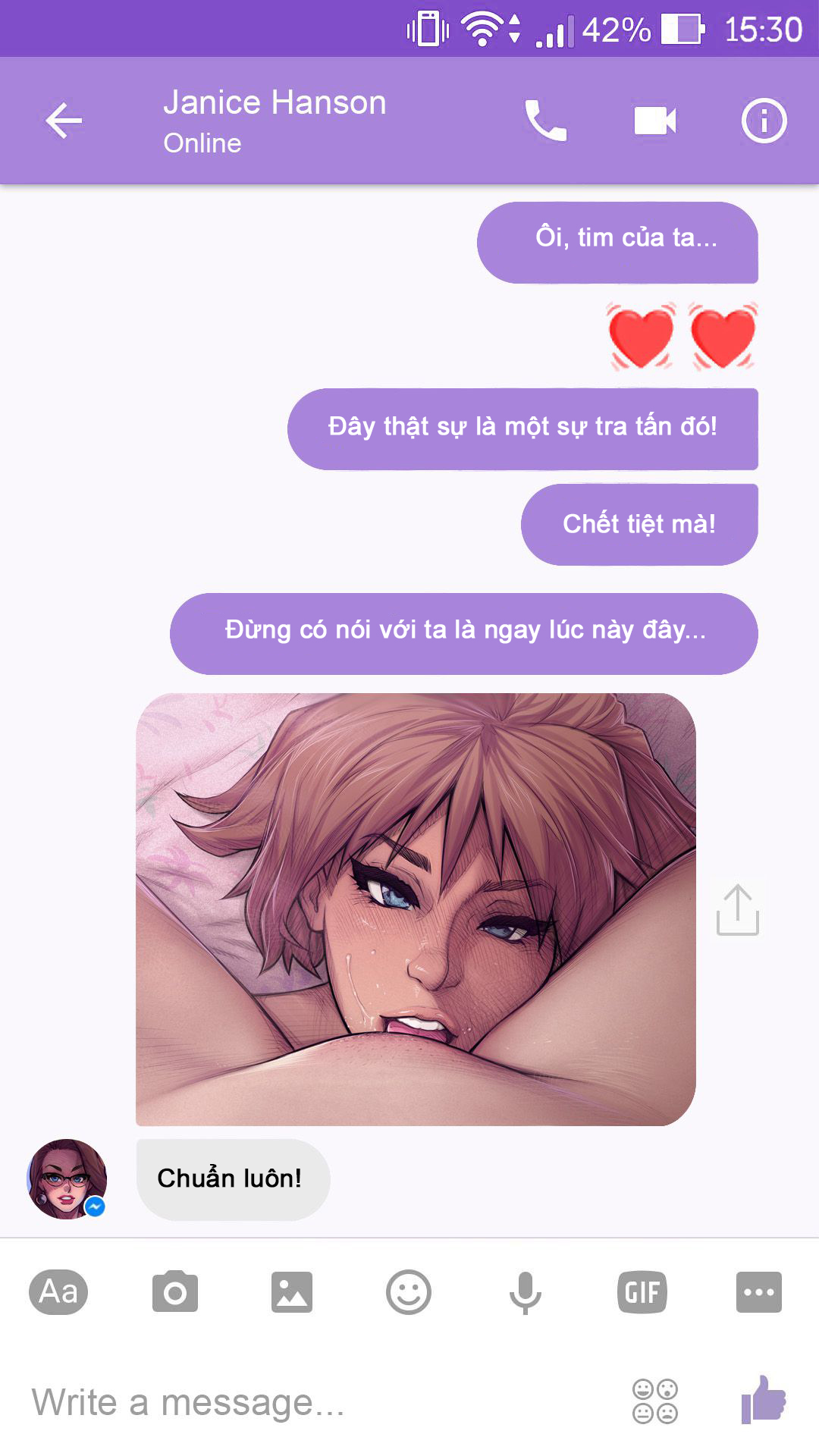 HentaiVN.net - Ảnh 37 - The Naughty In Law + Chat with Janice - Chap 5