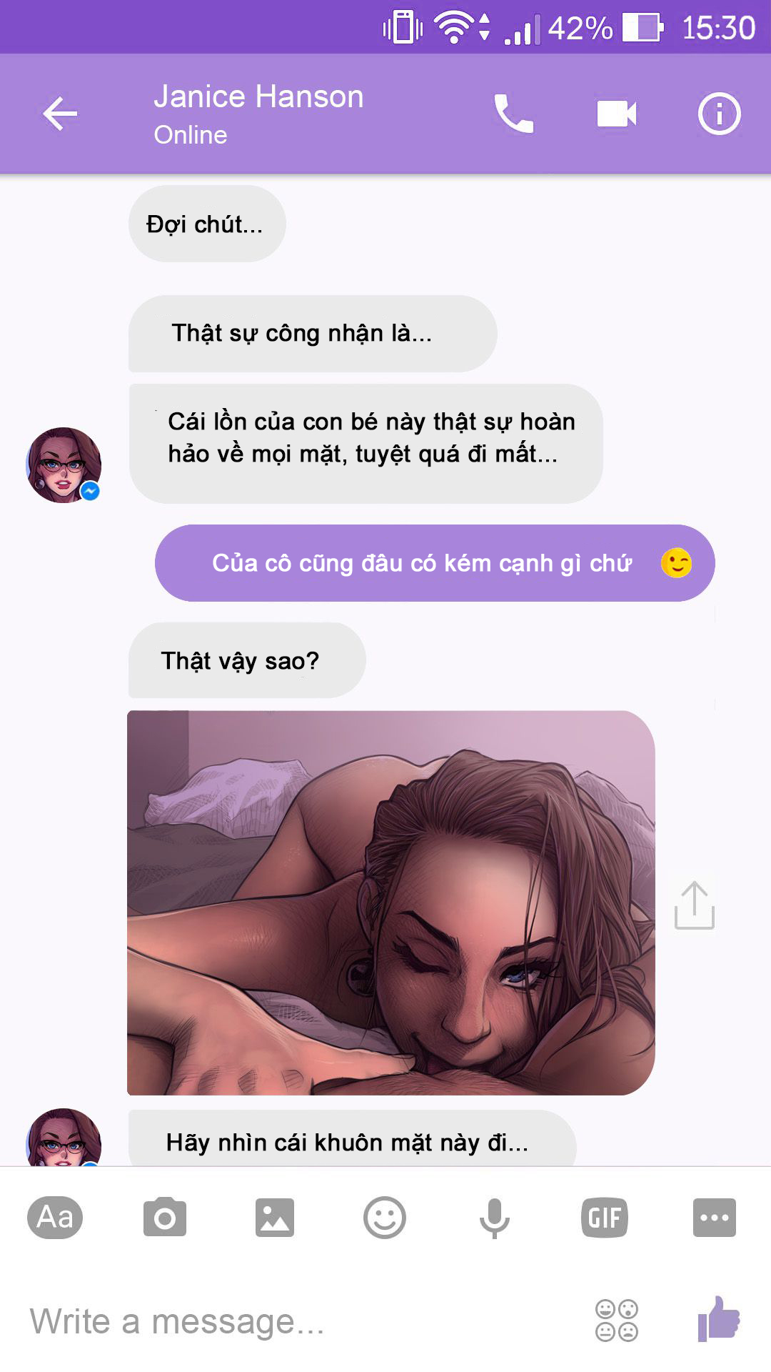 HentaiVN.net - Ảnh 40 - The Naughty In Law + Chat with Janice - Chap 5
