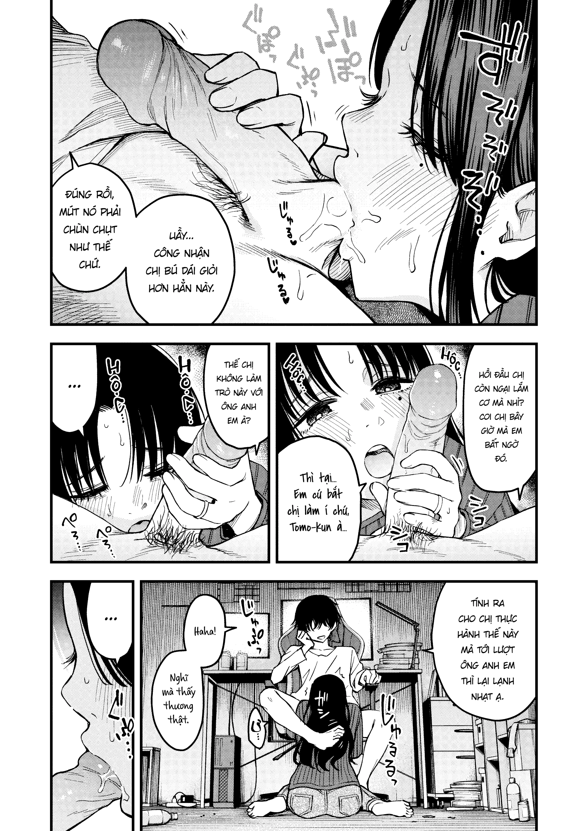 HentaiVN.net - Ảnh 4 - [Không Che] Chị Yêu Dấu, Làm Bị Thịt Của Em Nhé - Chap 1
