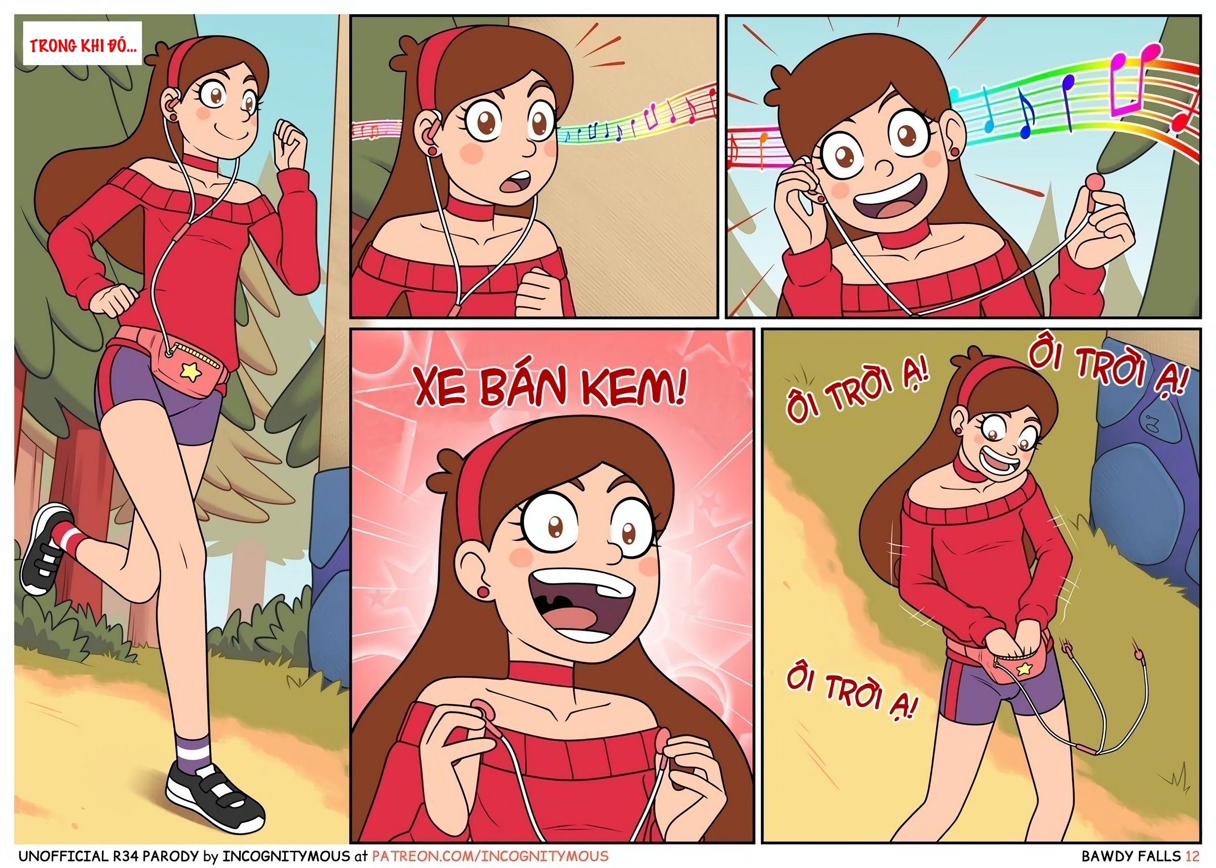 HentaiVN.net - Ảnh 13 - Thác Dâm Đãng (Gravity Falls) - Chap 1