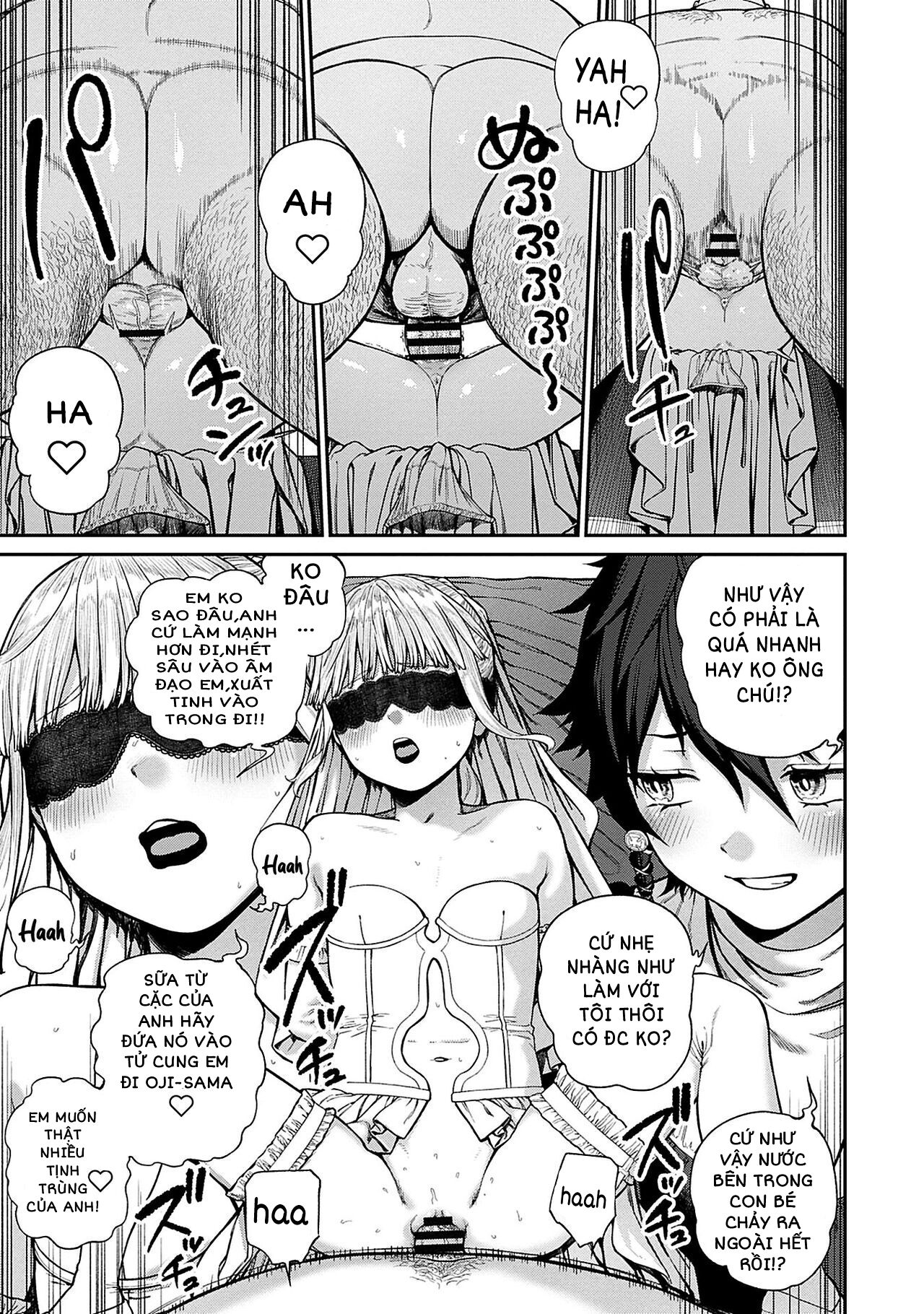 HentaiVN.net - Ảnh 20 - "Tanetsuke Oji-san" o Kakutoku shimashita - Chap 10