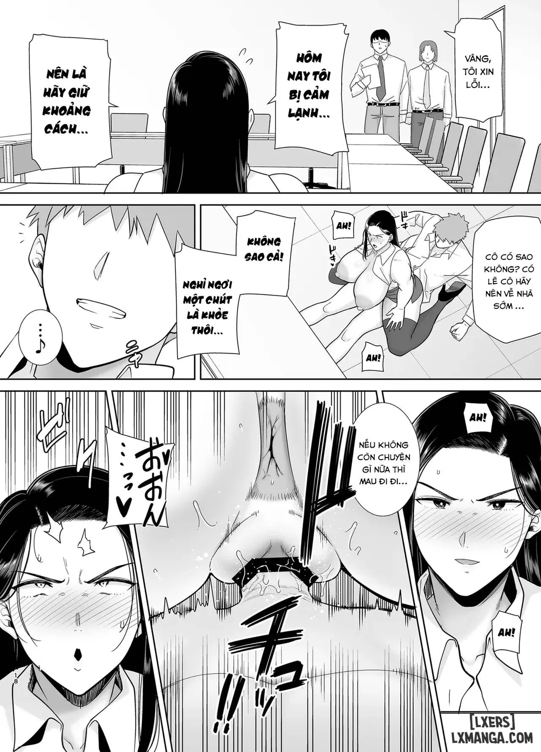HentaiVN.net - Ảnh 16 - PowerHara Onna Joushi to Shachiku-kun 4 - Chap 2