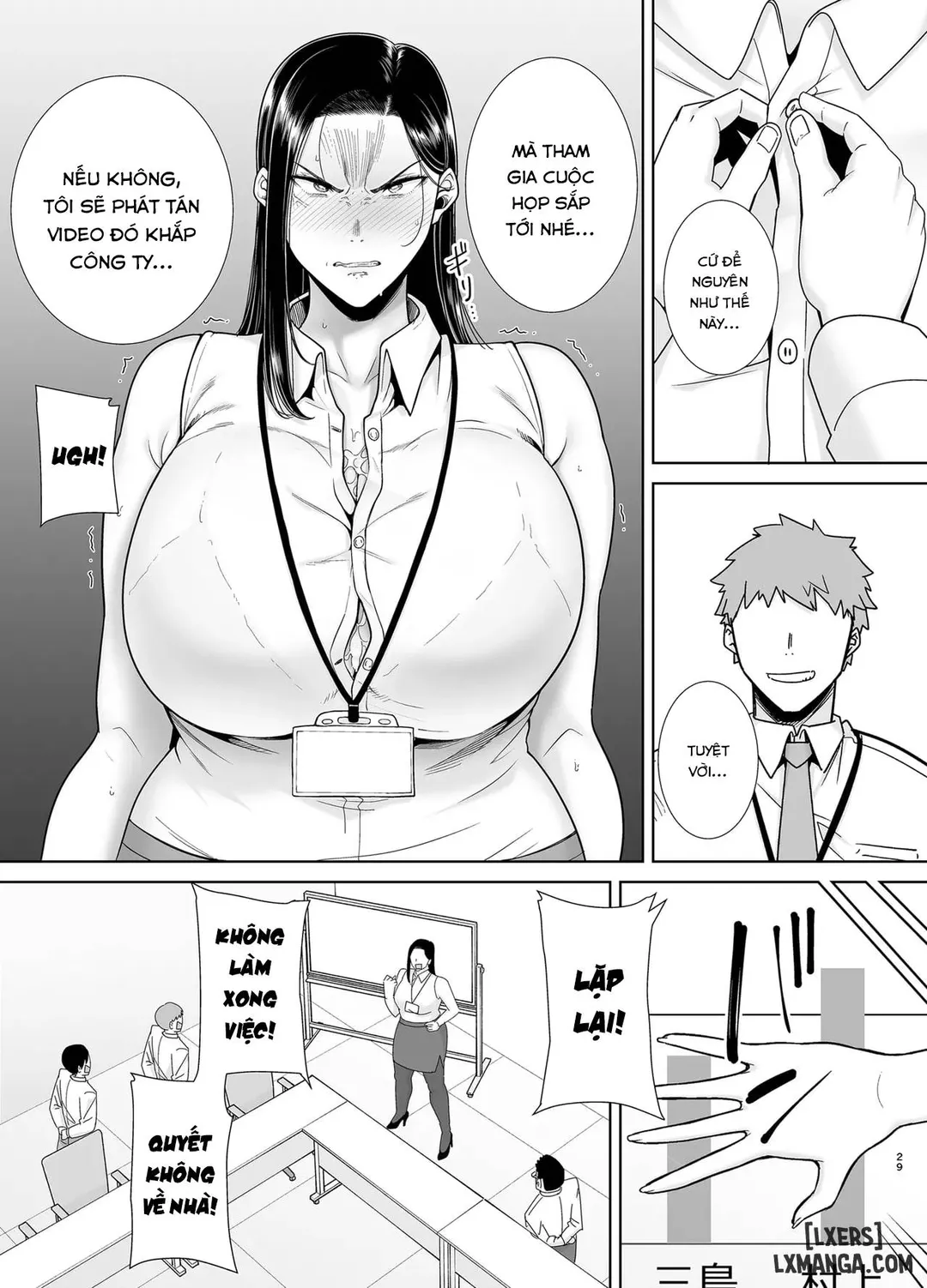 HentaiVN.net - Ảnh 27 - PowerHara Onna Joushi to Shachiku-kun 4 - Chap 2