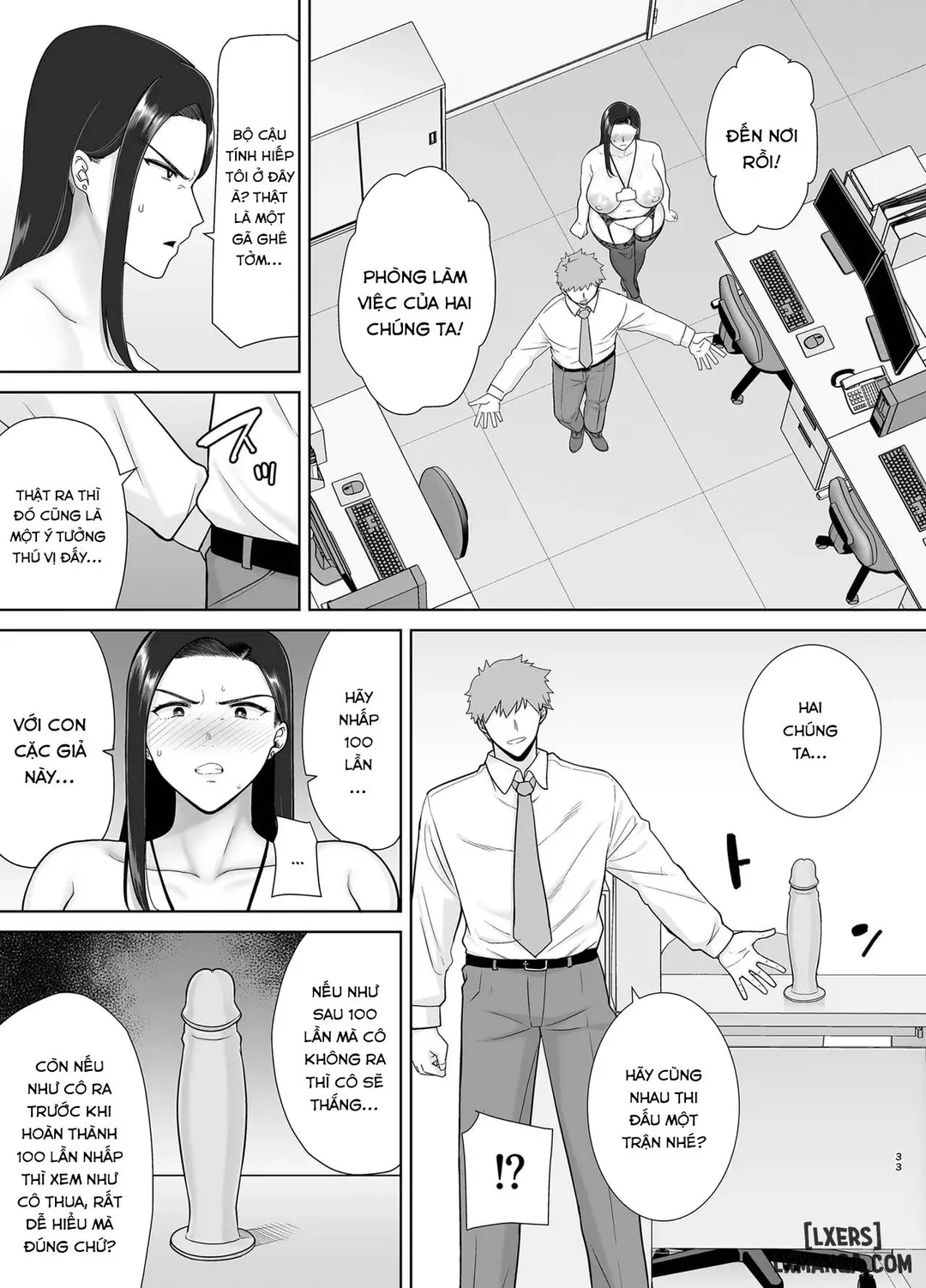 HentaiVN.net - Ảnh 31 - PowerHara Onna Joushi to Shachiku-kun 4 - Chap 2