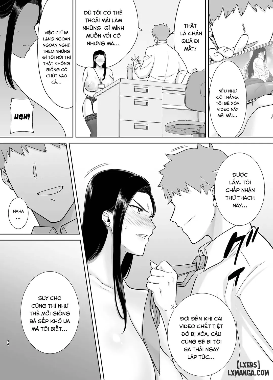 HentaiVN.net - Ảnh 32 - PowerHara Onna Joushi to Shachiku-kun 4 - Chap 2