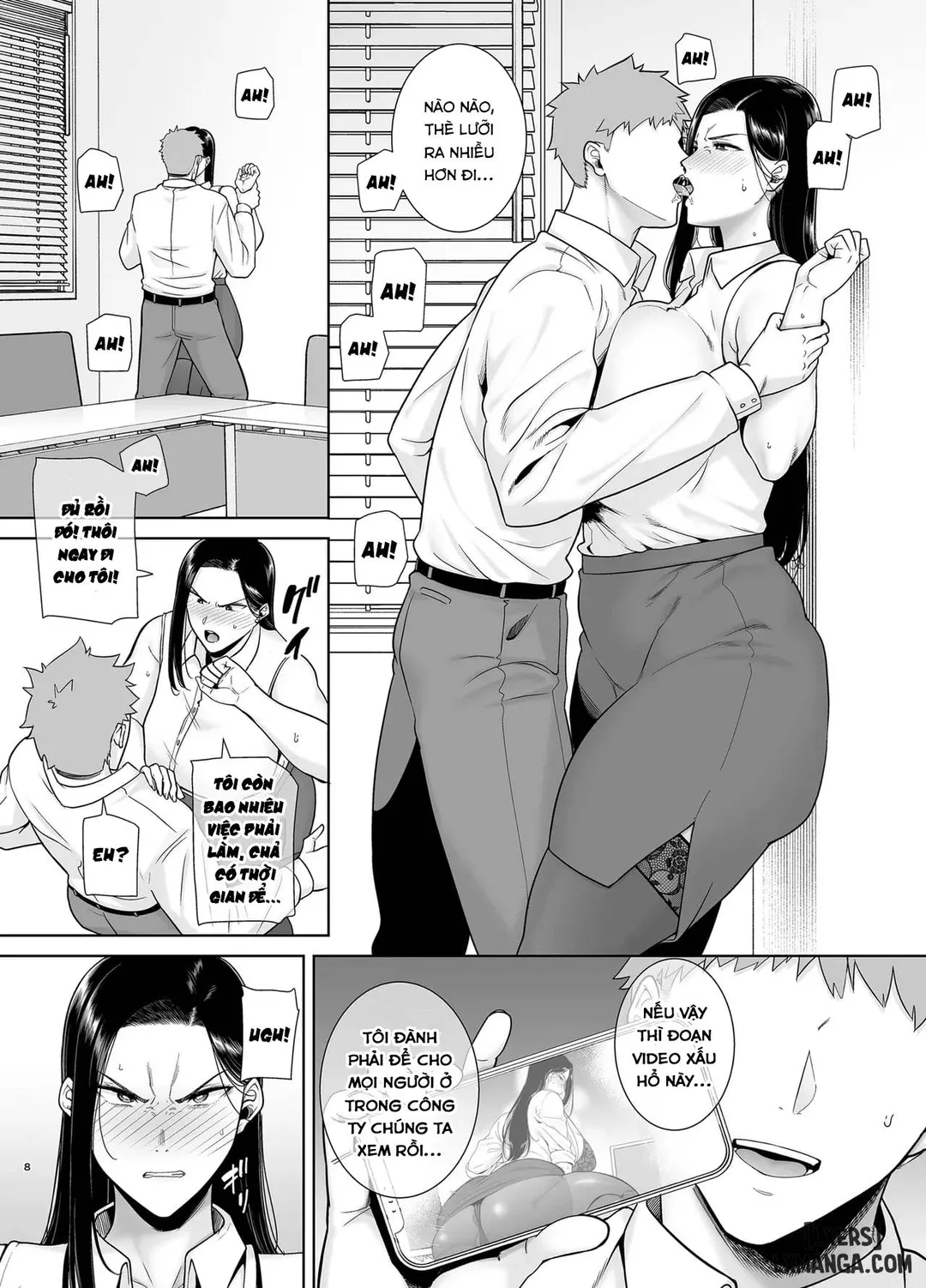 HentaiVN.net - Ảnh 6 - PowerHara Onna Joushi to Shachiku-kun 4 - Chap 2